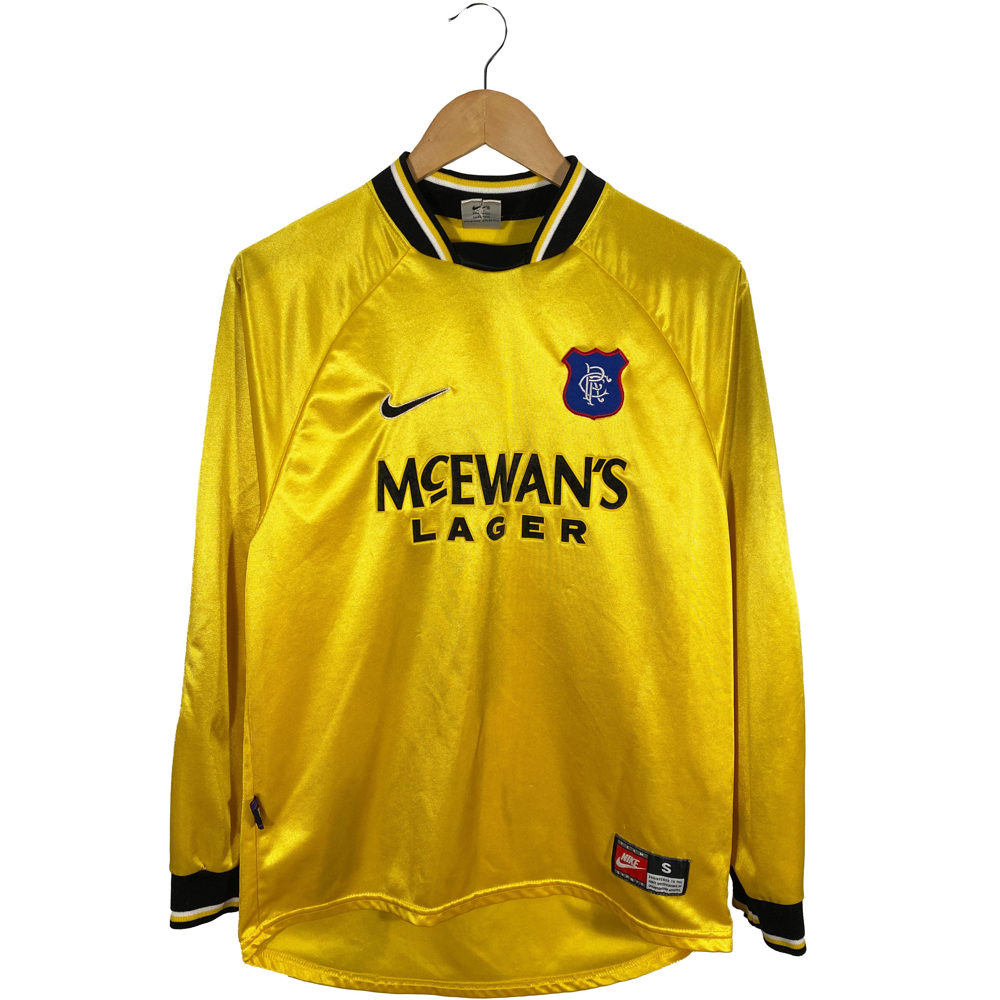 Nike Vintage 1997-99' Glasgow Rangers Keeper Kit Size S Size US S / EU 44-46 / 1 - 1 Thumbnail