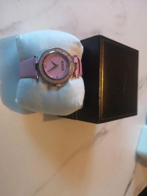 Designer Versus pink leather strap watch Size ONE SIZE - 1 Thumbnail