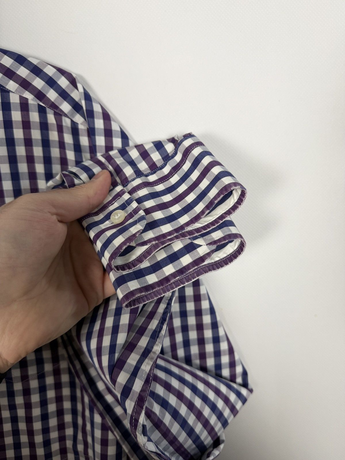Paul & Shark Paul Shark Long Sleeve Plaid Shirt Button Up Italy Size 44 Size US XL / EU 56 / 4 - 7 Thumbnail