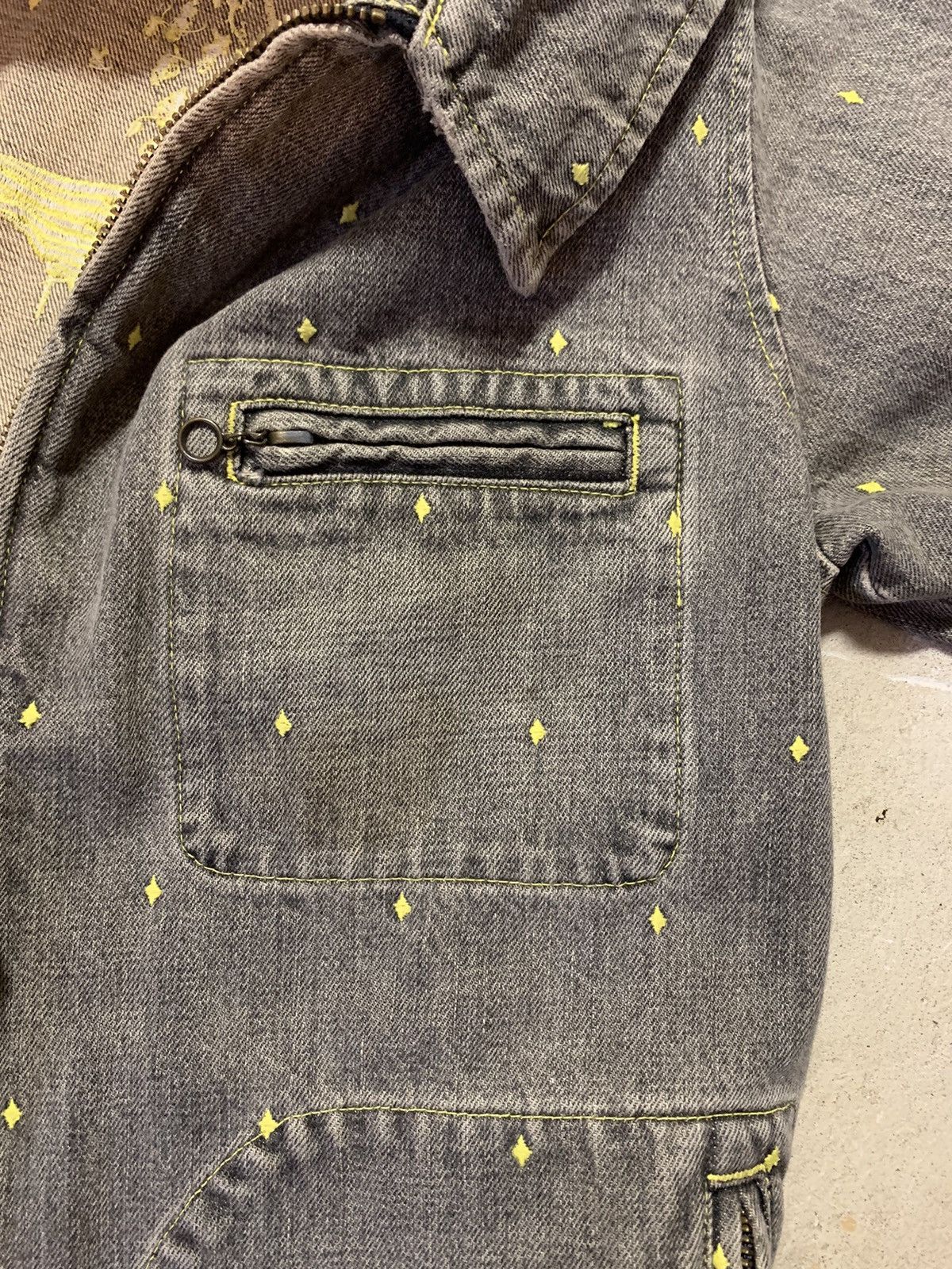 Undercover Undercover Illusion of Haze SS02 Bear Denim Jacket Size US M / EU 48-50 / 2 - 13 Thumbnail