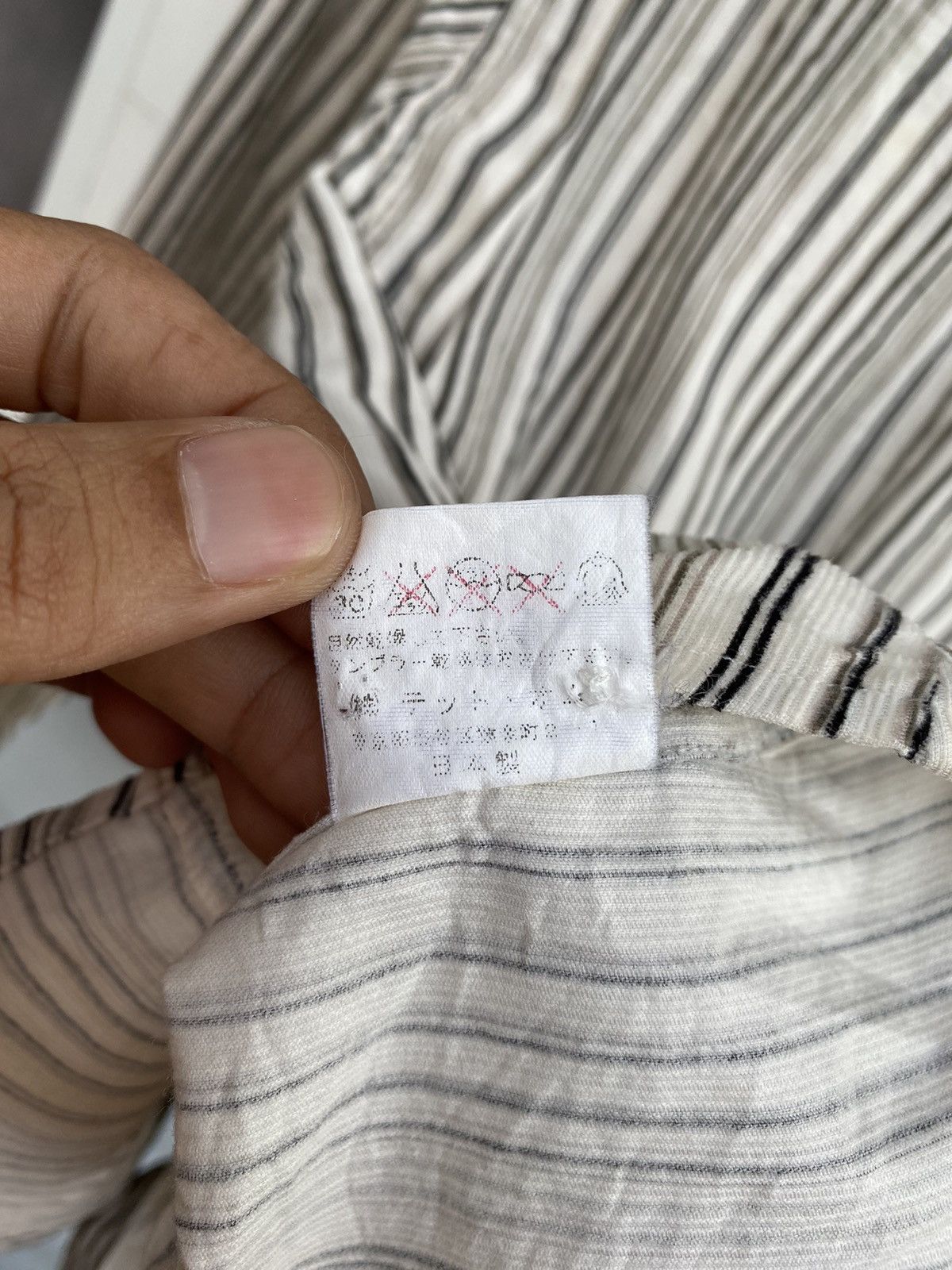 Tete Homme Tete Homme Japanese Vintage Archive Shirt Issey Miyake Style Size US M / EU 48-50 / 2 - 17 Thumbnail