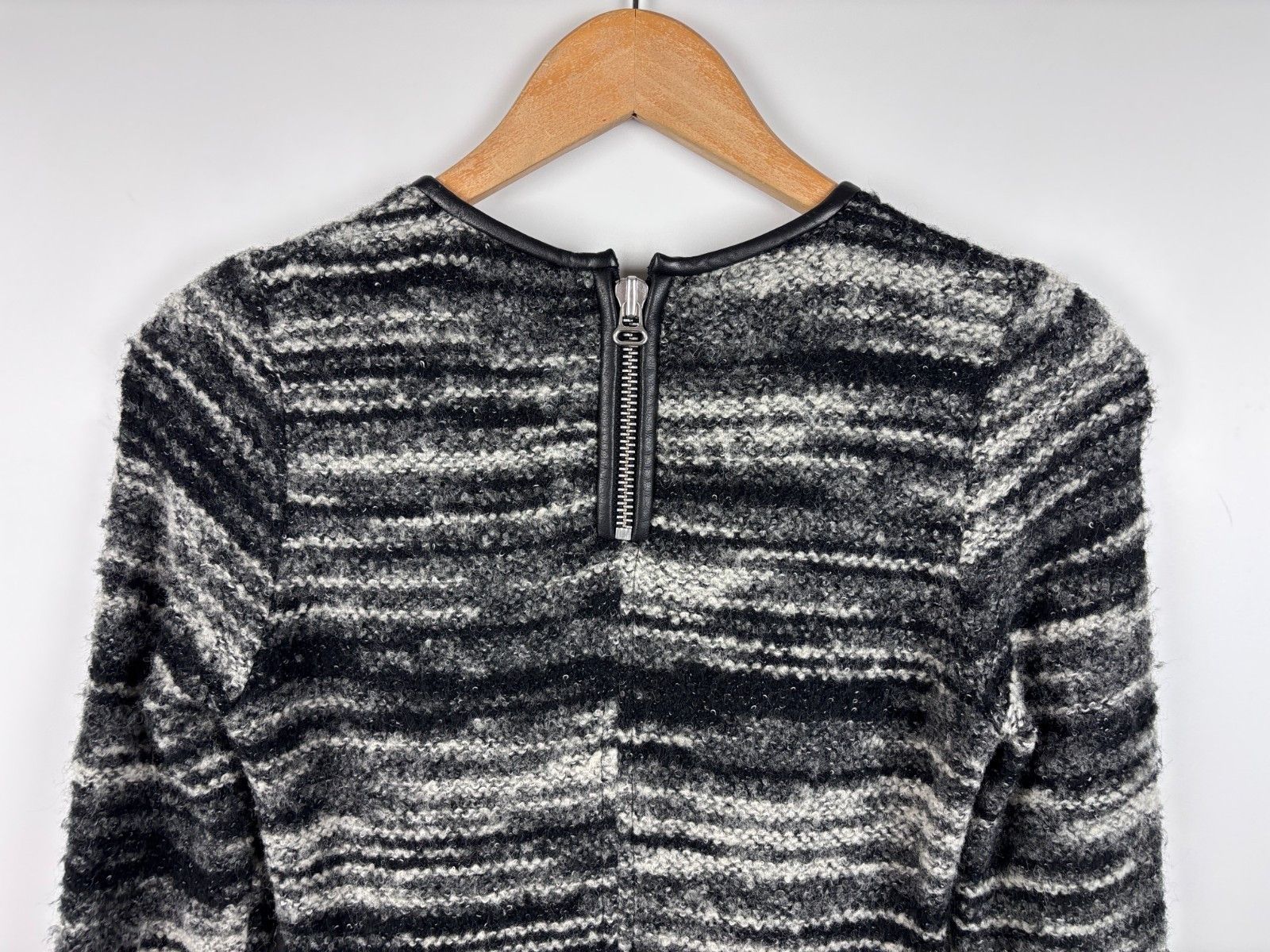 Isabel Marant Etoile Isabel Marant Etoile Acrylic Wool Dress Black Beige Size 1 Size S / US 4 / IT 40 - 6 Thumbnail