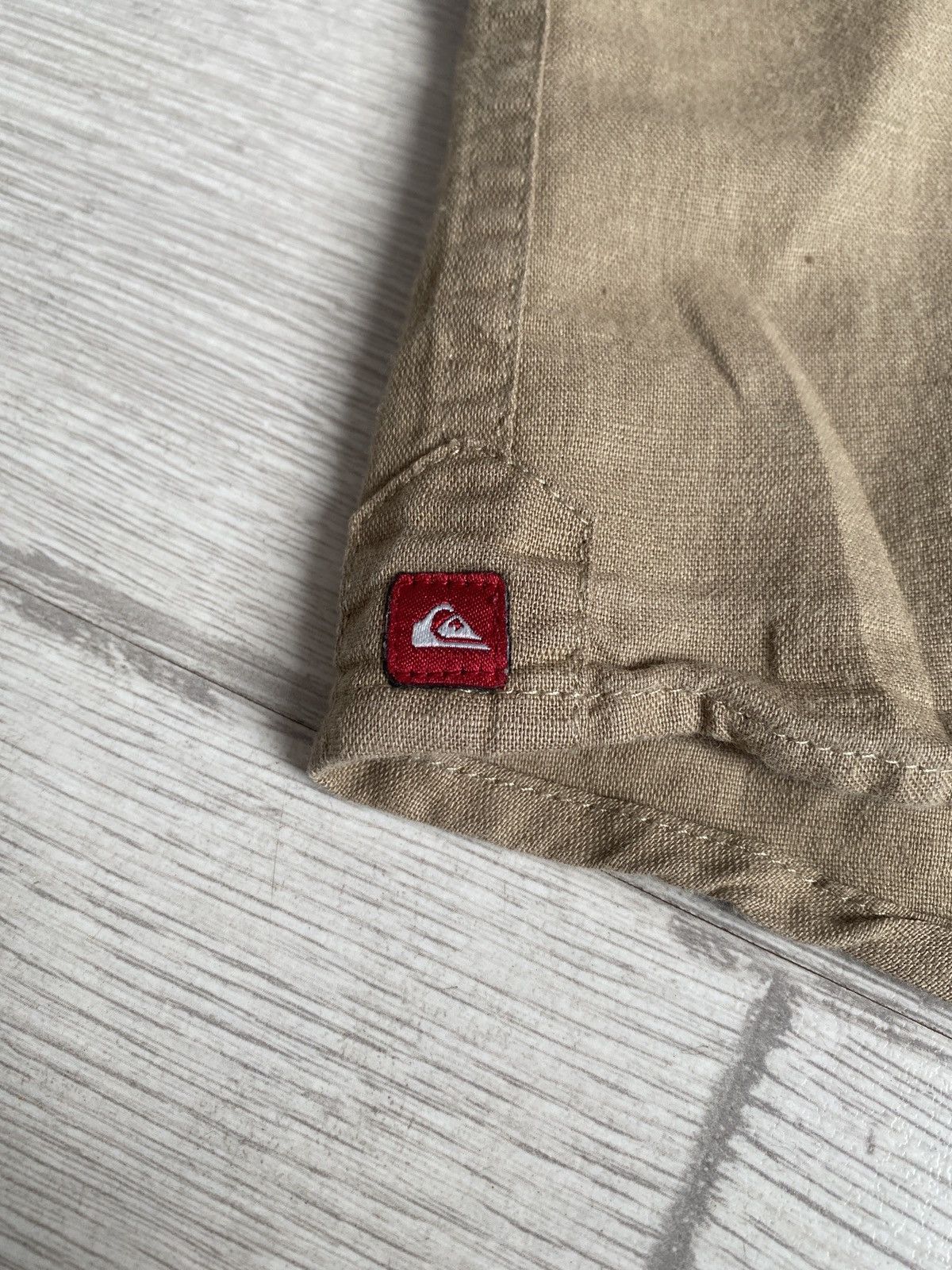 Quiksilver Premium Vintage Quiksilver Linen shirt Button Up Surf style Size US L / EU 52-54 / 3 - 11 Thumbnail