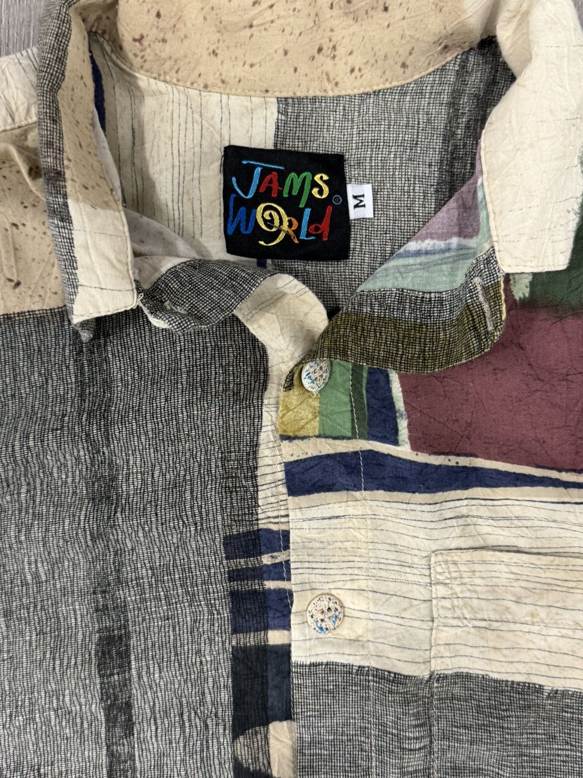 Jams World JamsWorld 100% Spun Crushed Japanese Rayon MultiColored Camp Size US M / EU 48-50 / 2 - 3 Thumbnail