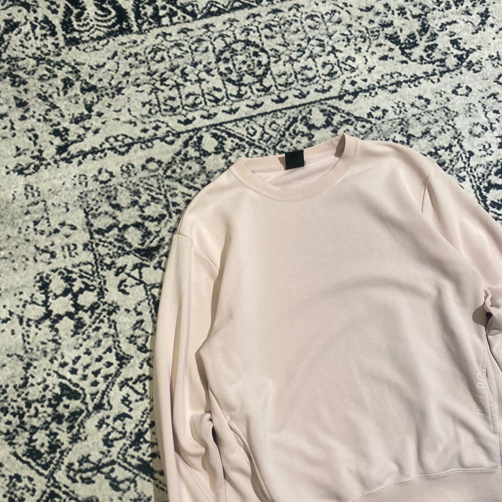 Nike × Vintage Vintage Nike Powder Pink Cotton Crewneck Size S Y2K 90s Size US S / EU 44-46 / 1 - 5 Thumbnail