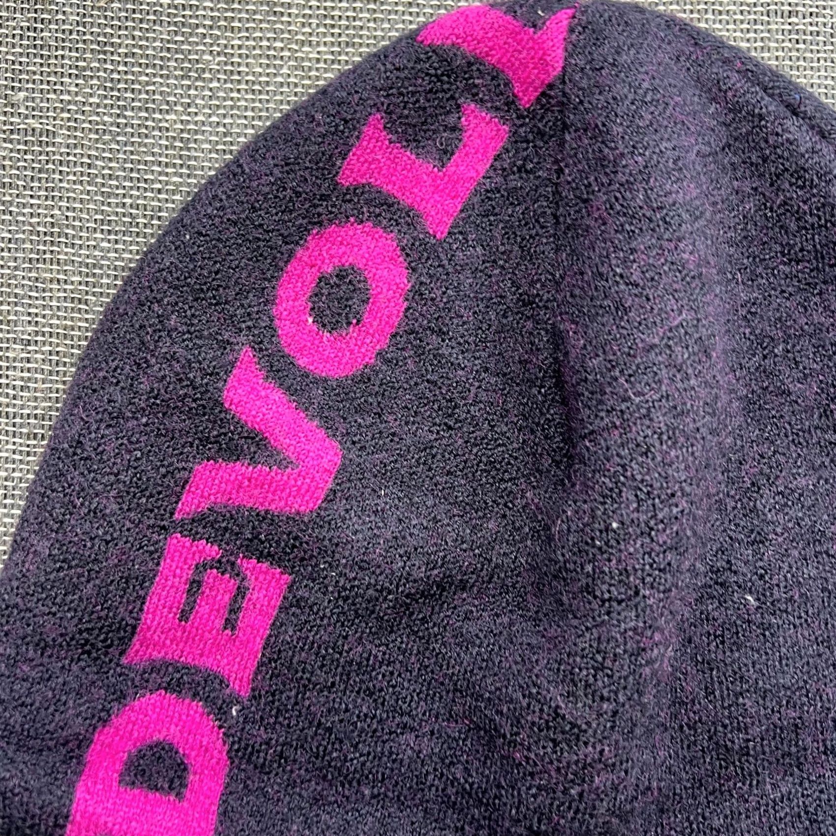 Vintage Devold Beanie Unisex Adults One Size 100% Virgin Wool Fleece Purple Thermal Knit Hat Size ONE SIZE - 2 Thumbnail