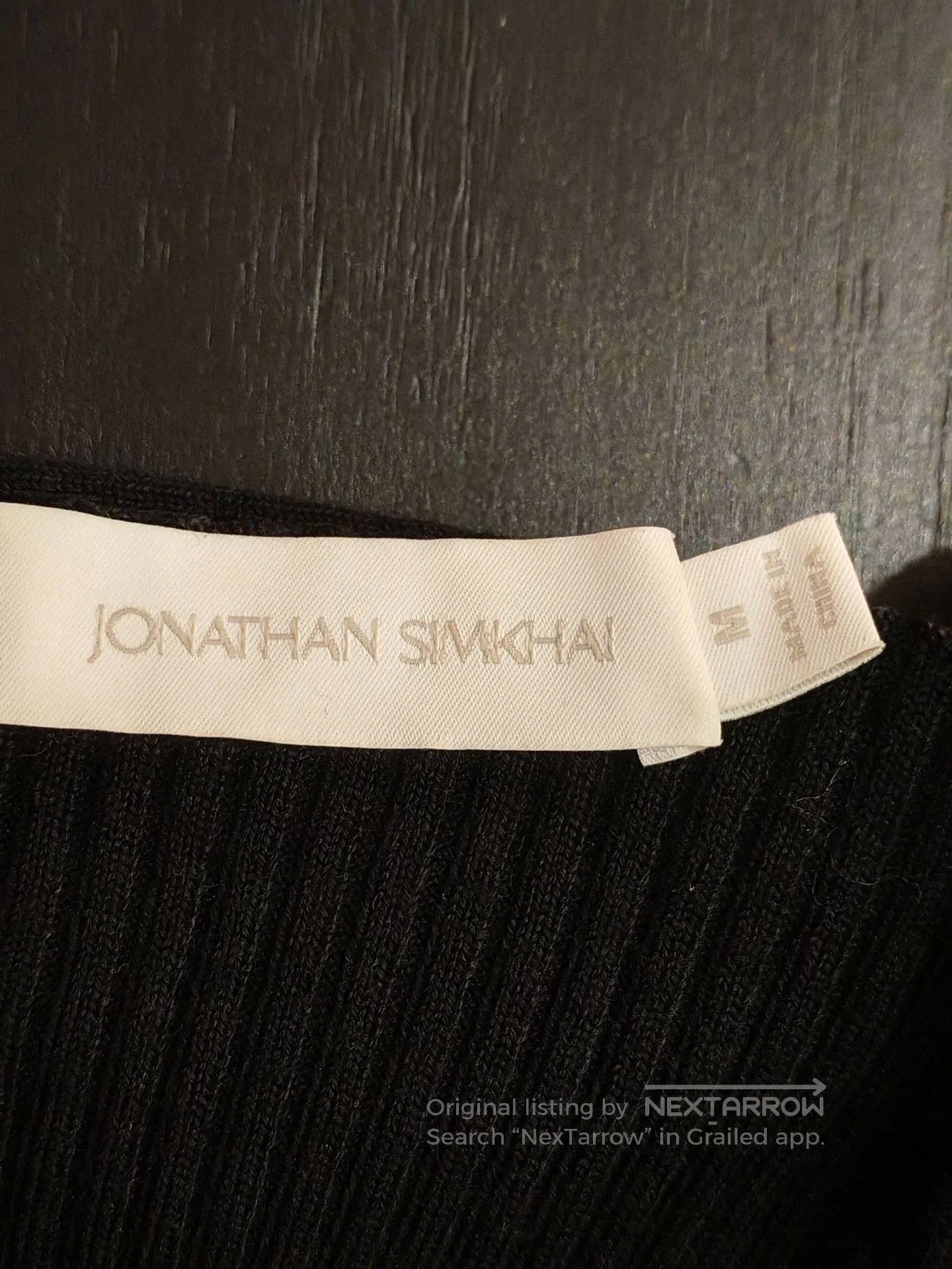 Jonathan Simkhai Jonathan Simkhai Black Knit Dress M. Size M / US 6-8 / IT 42-44 - 4 Thumbnail