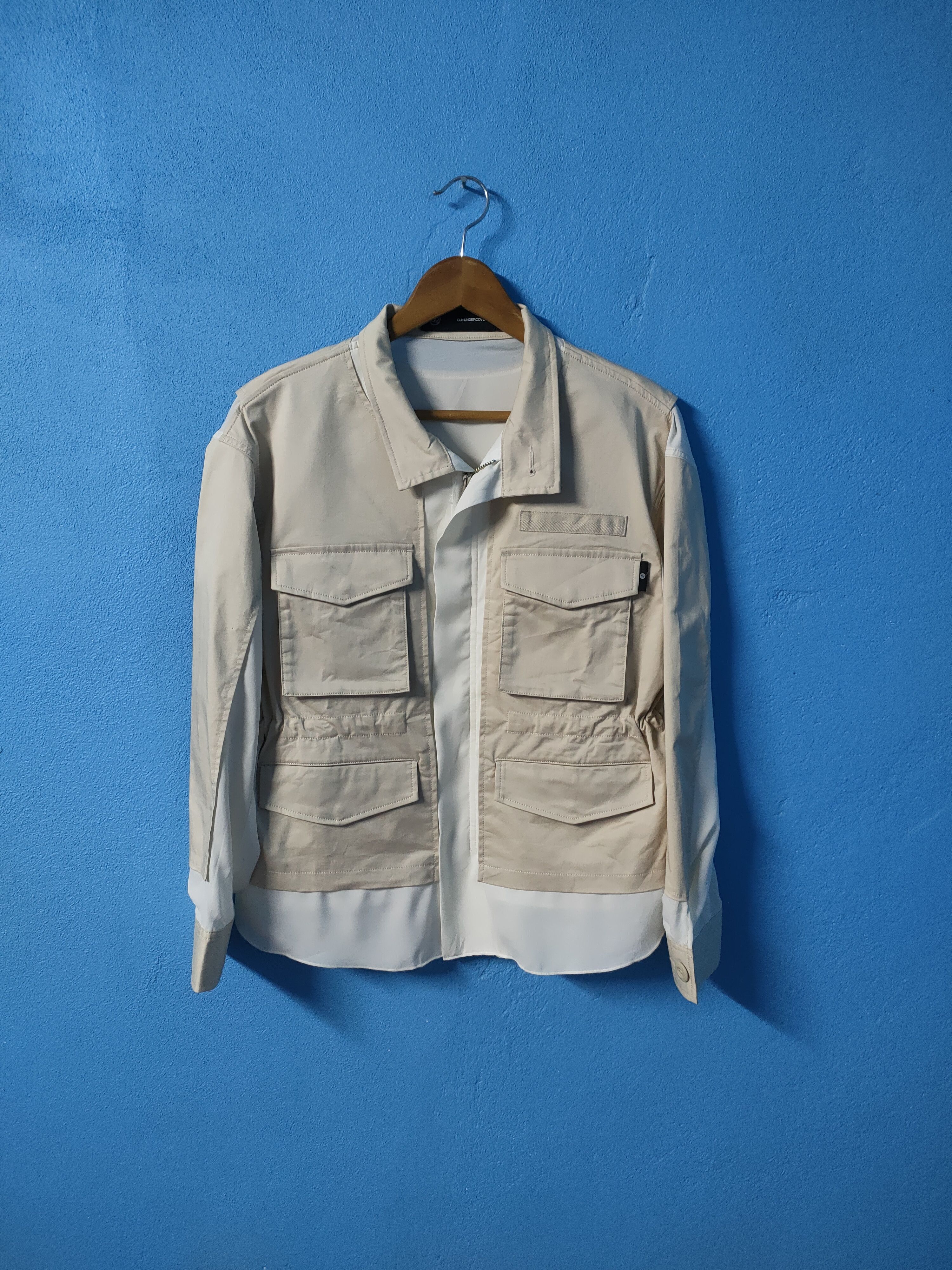 image of Undercover X Gu Jacket in Cream, Women's (Size Medium)