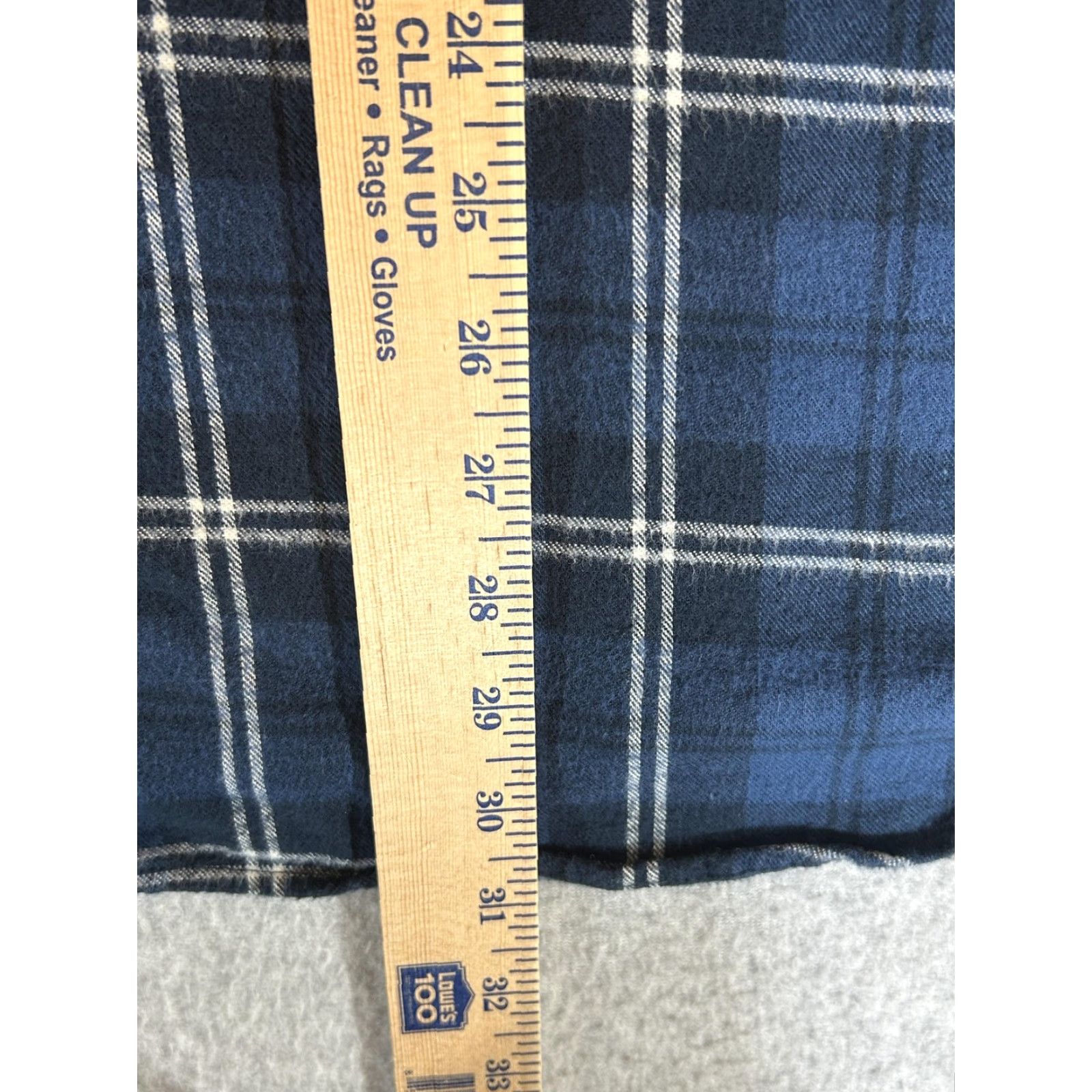 Vintage L.L. Bean Flannel Shirt Mens XL Blue Plaid Button Long Sleeve Workwear Outdoor Size US XL / EU 56 / 4 - 6 Thumbnail