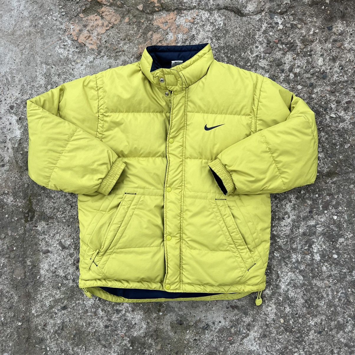 Nike × Vintage NIKE 90s VINTAGE DOWN PUFFER JACKET TN SHOX AIRMAX DRILL Y2K Size US S / EU 44-46 / 1 - 1 Thumbnail
