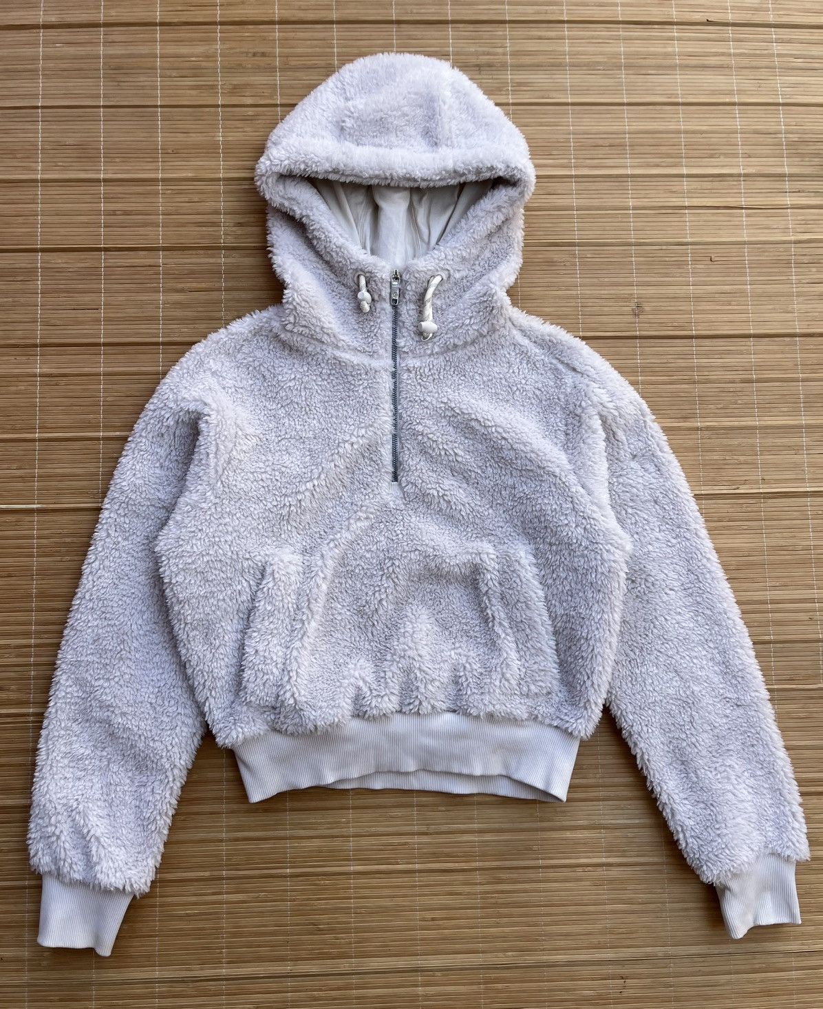Lululemon Lululemon hoodie scuba sherpa cropped half zipper Size S / US 4 / IT 40 - 1 Thumbnail