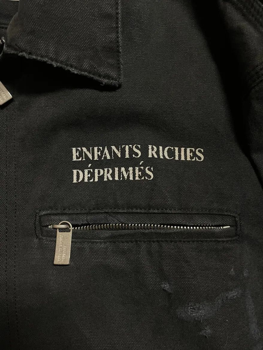 Enfants Riches Deprimes DISTRESSED WORK JACKET Size US M / EU 48-50 / 2 - 5 Thumbnail