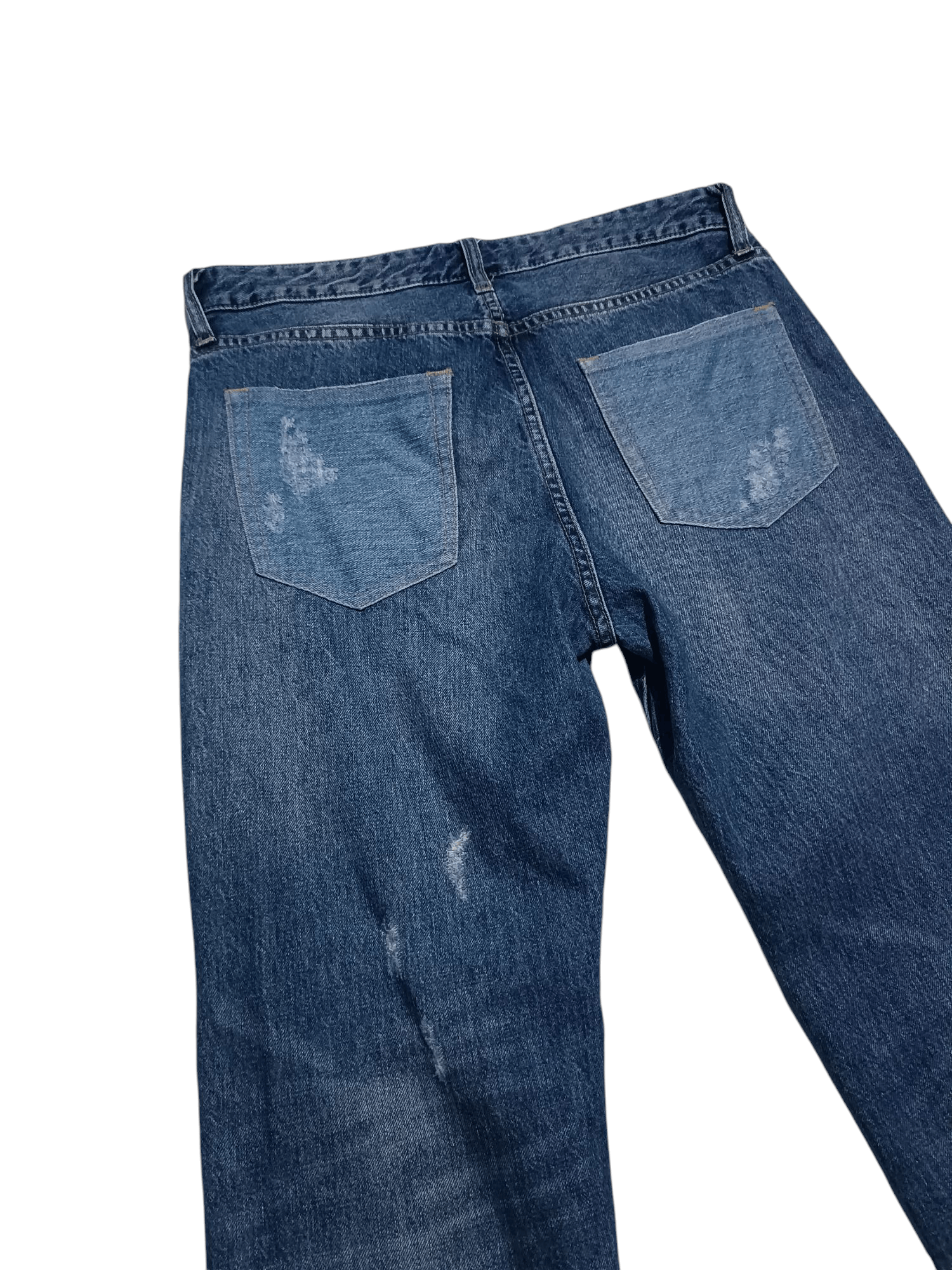 Global Work × Japanese Brand Global Work Patchwork Regular Fit Jeans Size US 30 / EU 46 - 5 Thumbnail