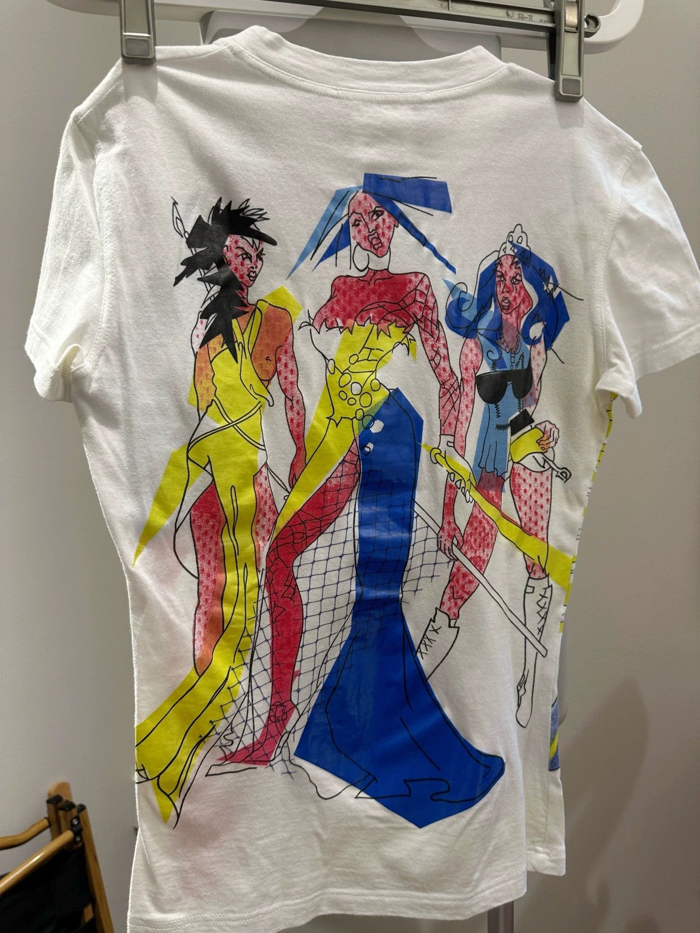Dior Vintage Dior 2001 Comic Series Runway T-Shirt Size XS / US 0-2 / IT 36-38 - 7 Thumbnail