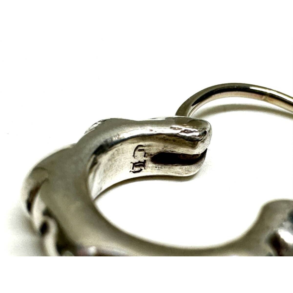 Chrome Hearts Chrome Hearts Tiny Scroll Hoop Earring SV925 Size ONE SIZE - 5 Thumbnail