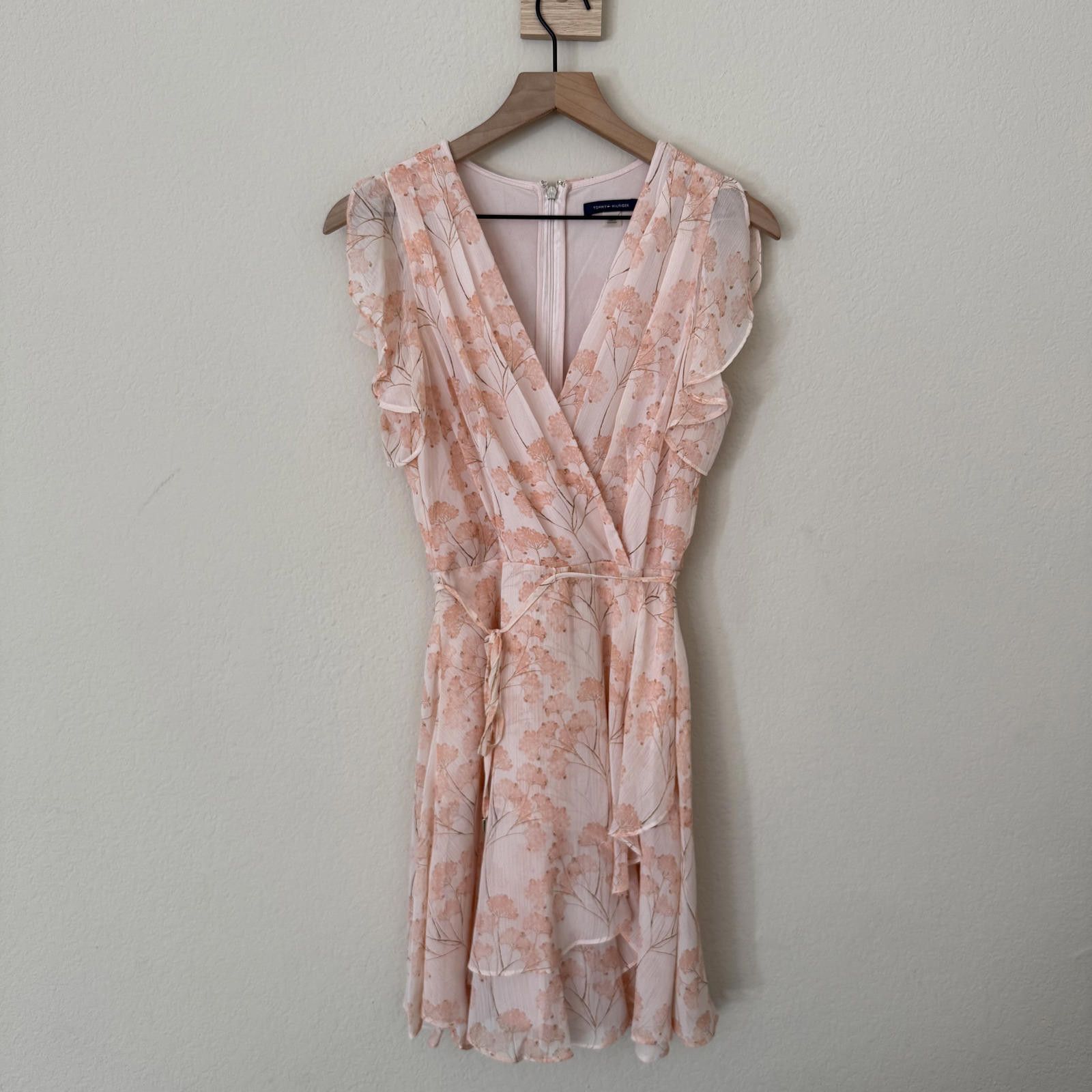 Tommy Hilfiger Tommy Hilfiger Dress Women's XS Pink Size XS / US 0-2 / IT 36-38 - 1 Thumbnail