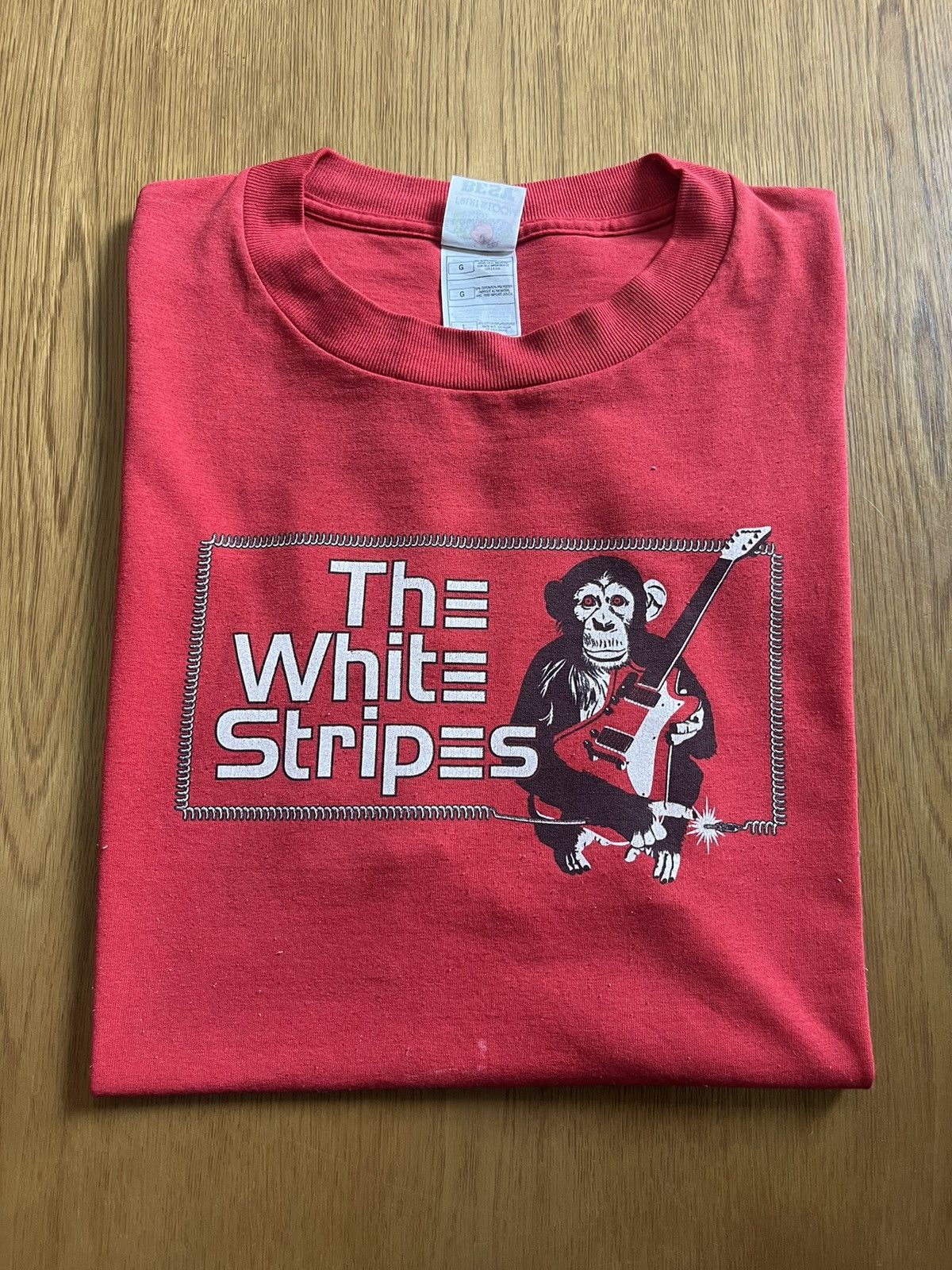 Band Tees Vintage The White Stripes 04’s Band tshirt Size US L / EU 52-54 / 3 - 1 Thumbnail