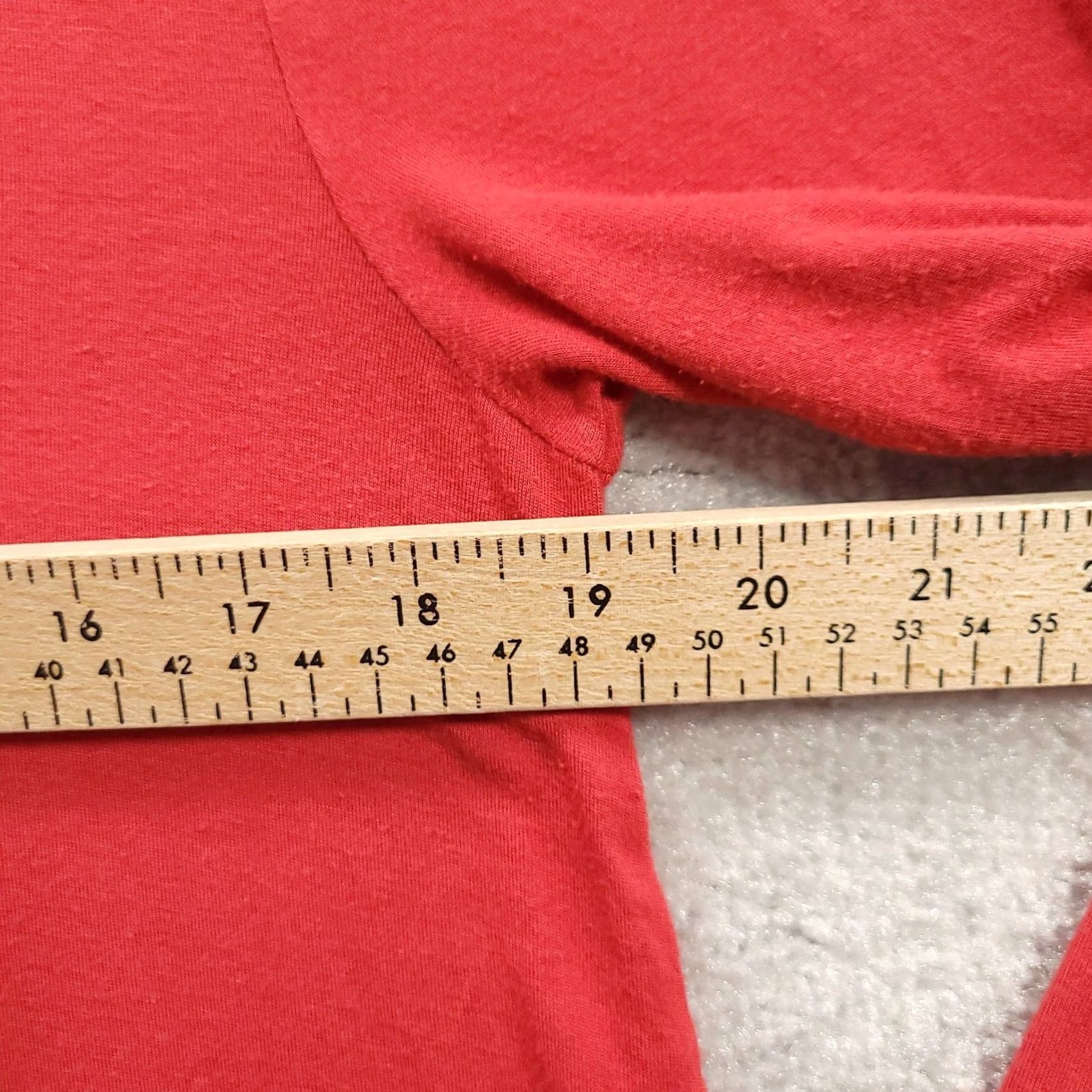 Gap GAP Shirt Long Sleeve Red Orange Legging Tee Top Tunic Womens L Size Size L / US 10 / IT 46 - 4 Thumbnail
