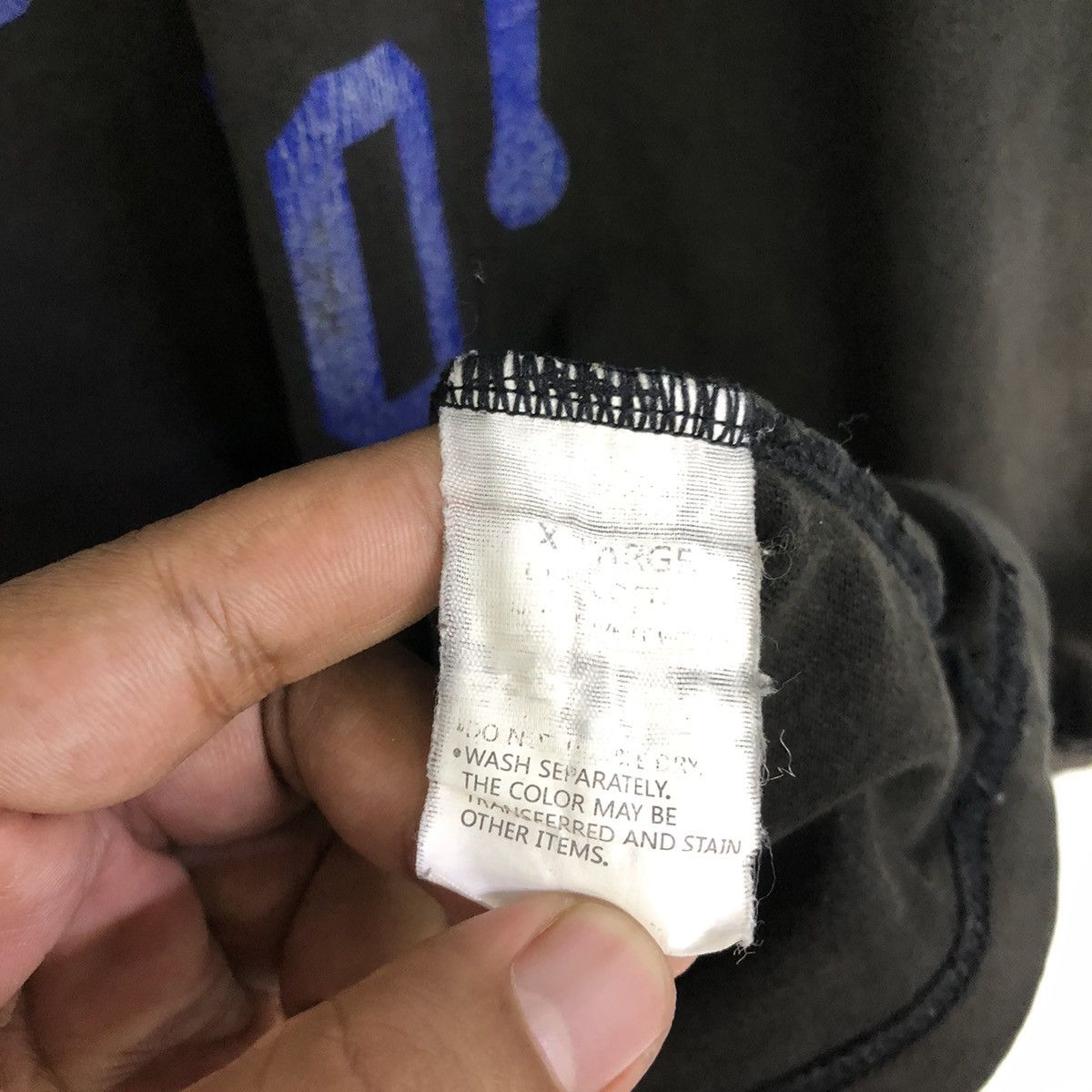 Stussy Disstress Stussy 80 Sunfaded Spellout Tshirt Size US XL / EU 56 / 4 - 17 Thumbnail