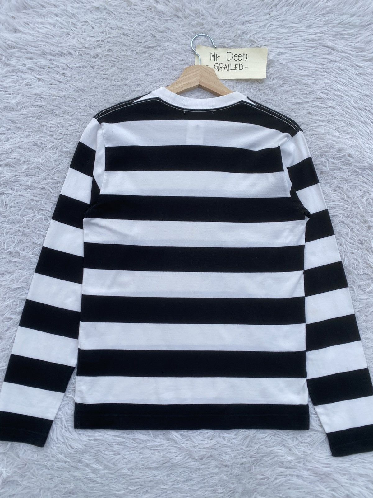 Bape Rare BAPE Stripes Longsleeve Shirt Size US S / EU 44-46 / 1 - 22 Thumbnail