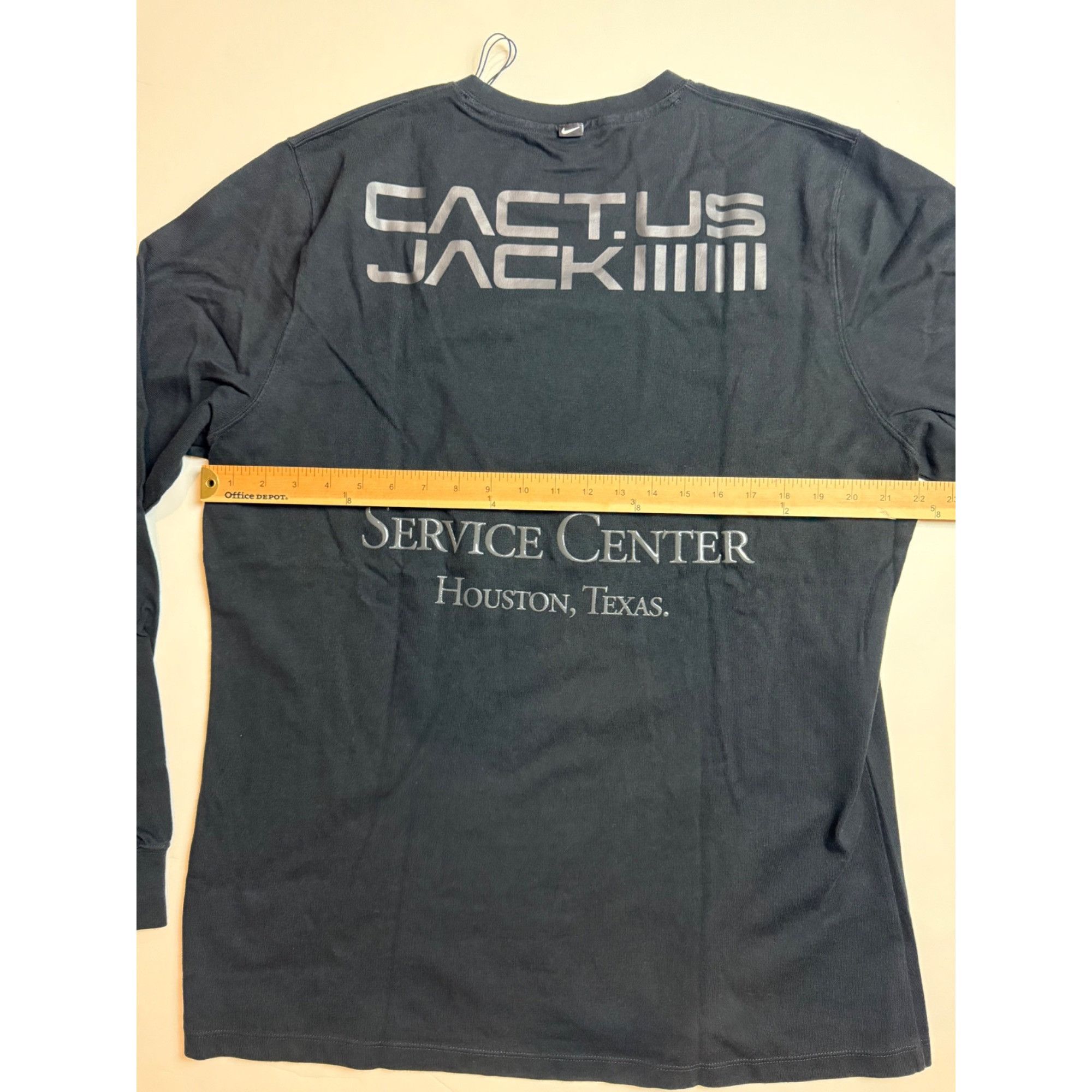 Nike Size XL - NIKE x Travis Scott CACT.US Corp U NRG Black Long Size US XL / EU 56 / 4 - 8 Thumbnail