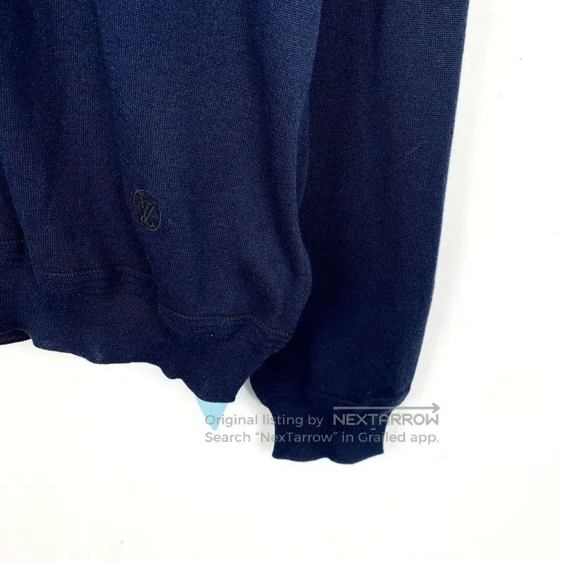 Louis Vuitton Louis Vuitton Men's Navy Cotton Sweater . Size US M / EU 48-50 / 2 - 4 Thumbnail