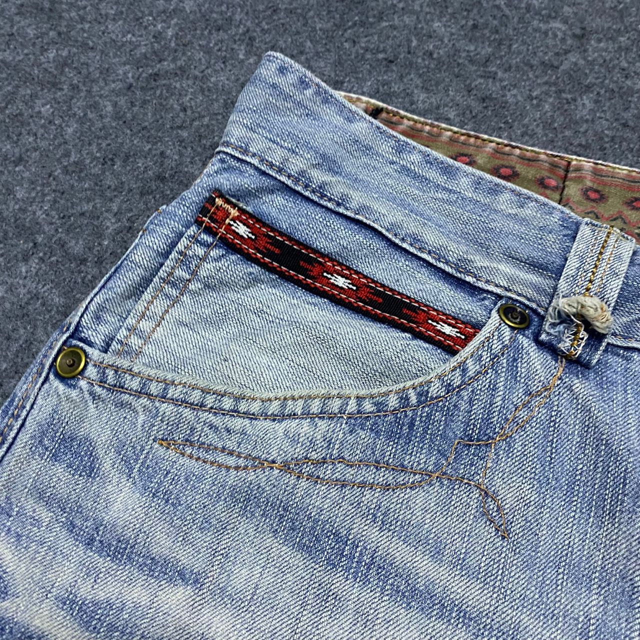 Edwin 💥Best Offer💥 Edwin Exclusive Vintage Distressed Denim Size US 36 / EU 52 - 7 Thumbnail