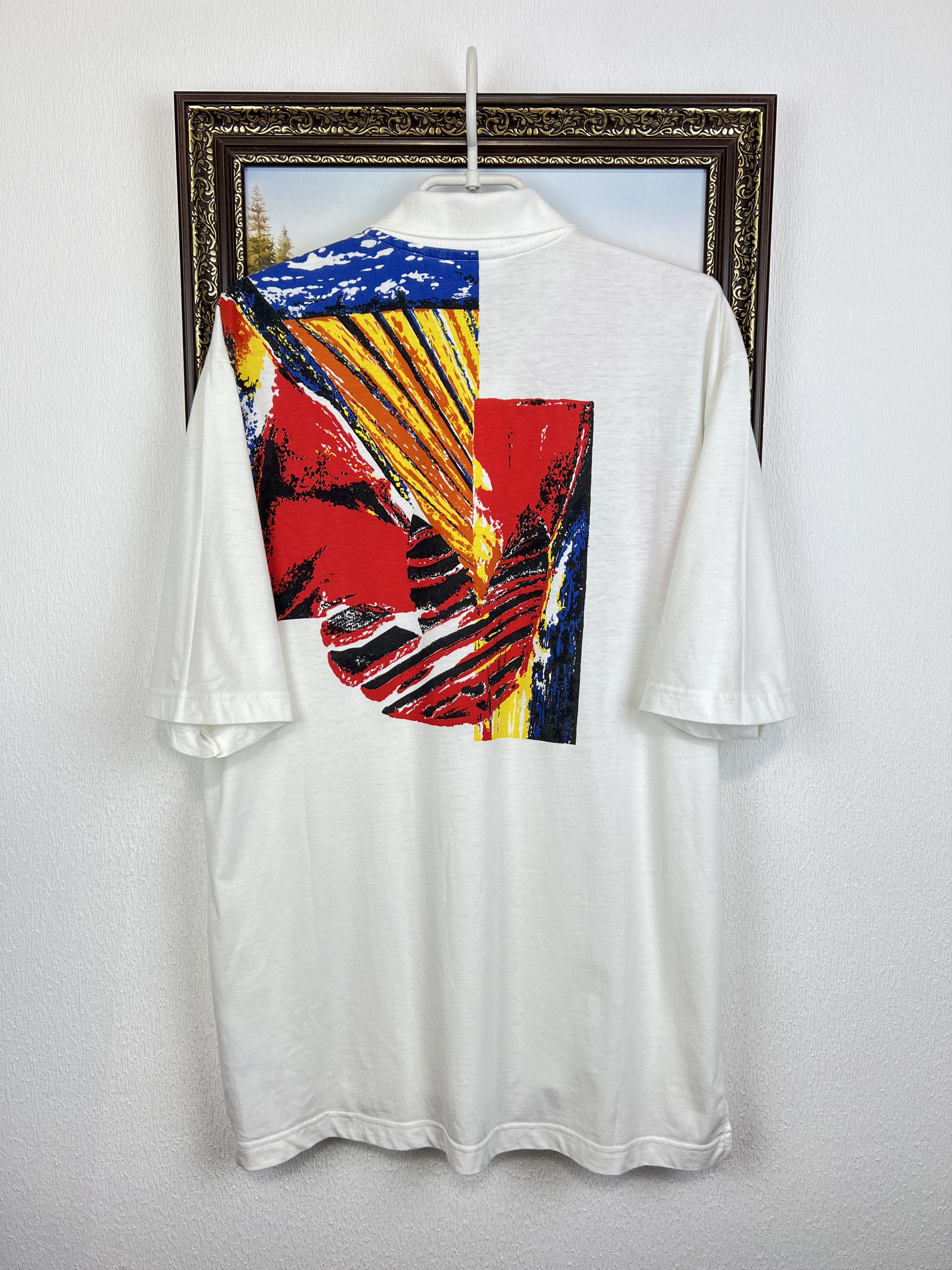 Adidas Vintage 90's Edberg Lendl Agassi Tennis Polo Shirt Jersey Size US M / EU 48-50 / 2 - 10 Thumbnail