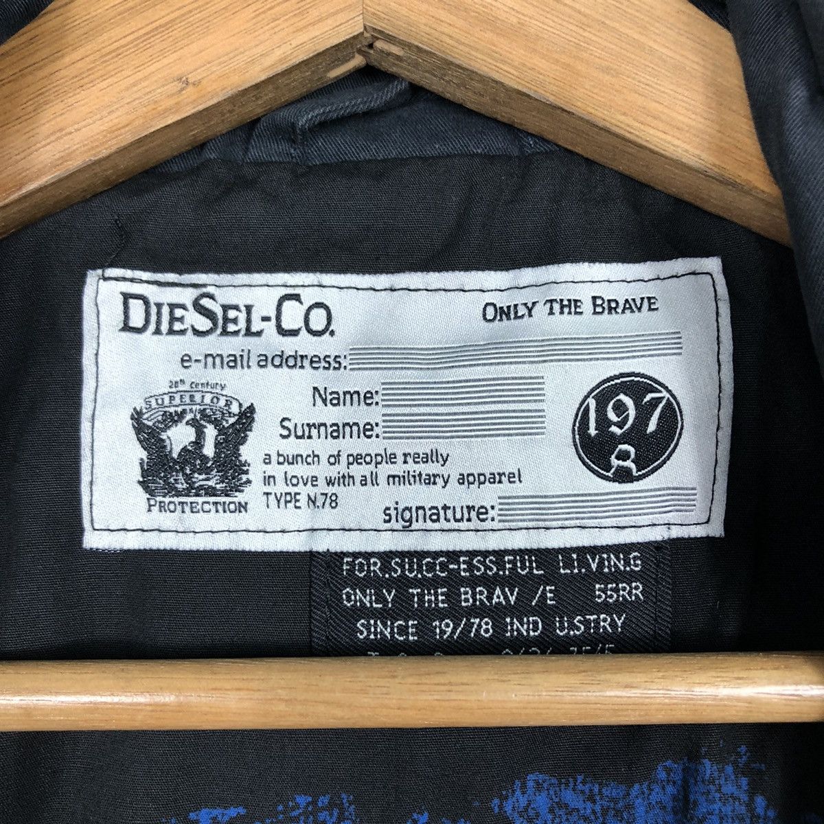 Diesel 📌Vintage Biker Jacket Zipper Diesel Co Size US M / EU 48-50 / 2 - 18 Thumbnail