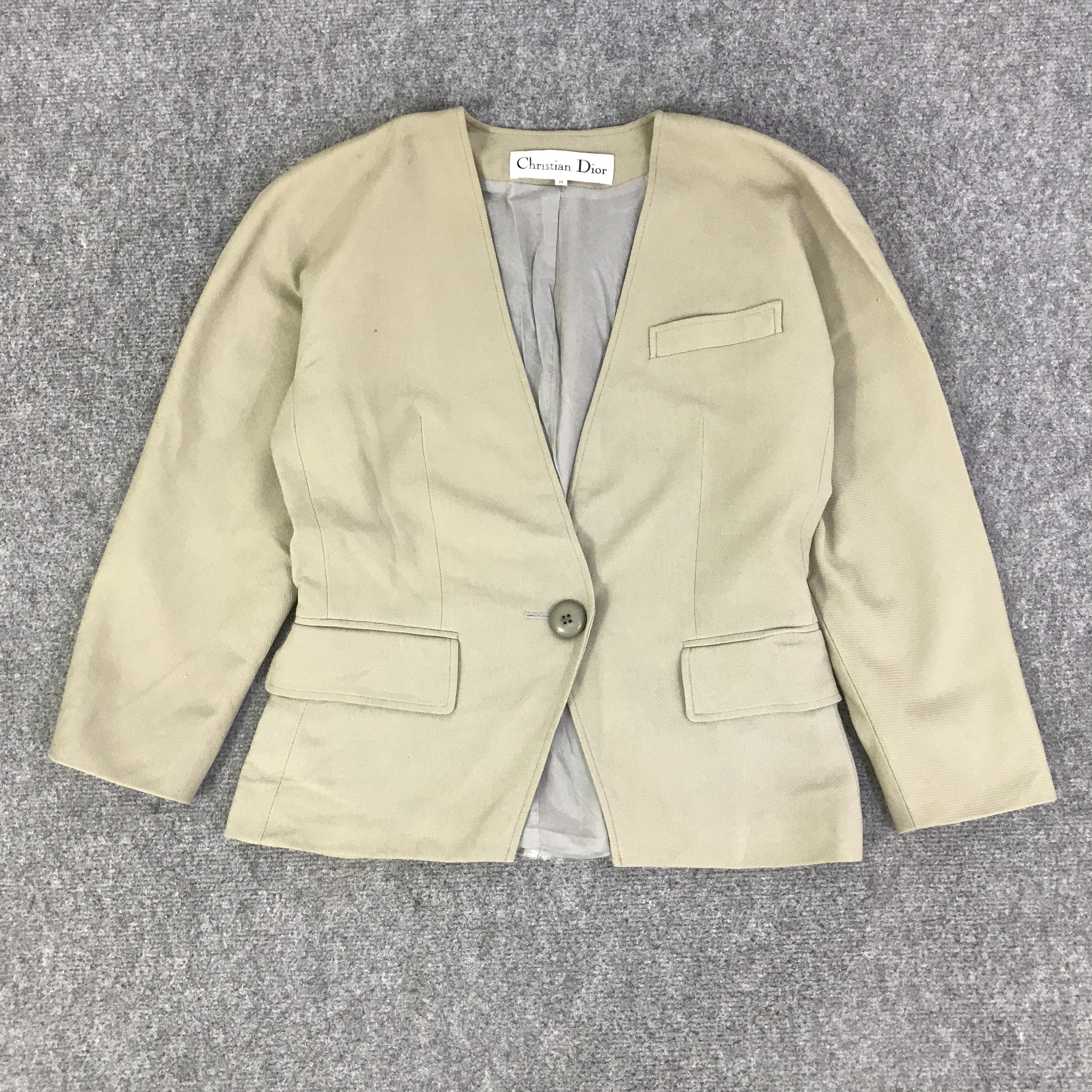 Christian Dior Monsieur CHRISTIAN DIOR BLAZERCOAT JACKET K120B20 Size M / US 6-8 / IT 42-44 - 1 Thumbnail