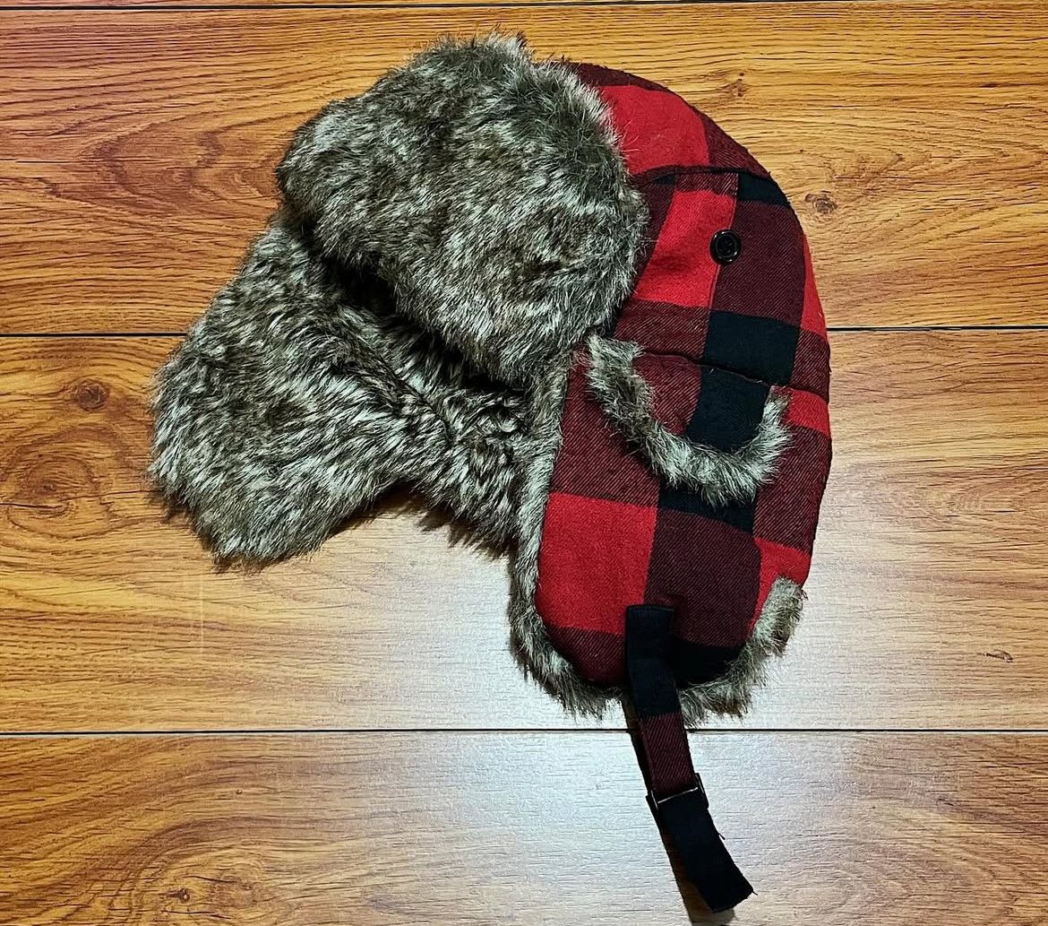 If Six Was Nine 2000s Archival Hysteric Trapper Buffalo Fur Beanie y2k Lgb Size ONE SIZE - 6 Thumbnail