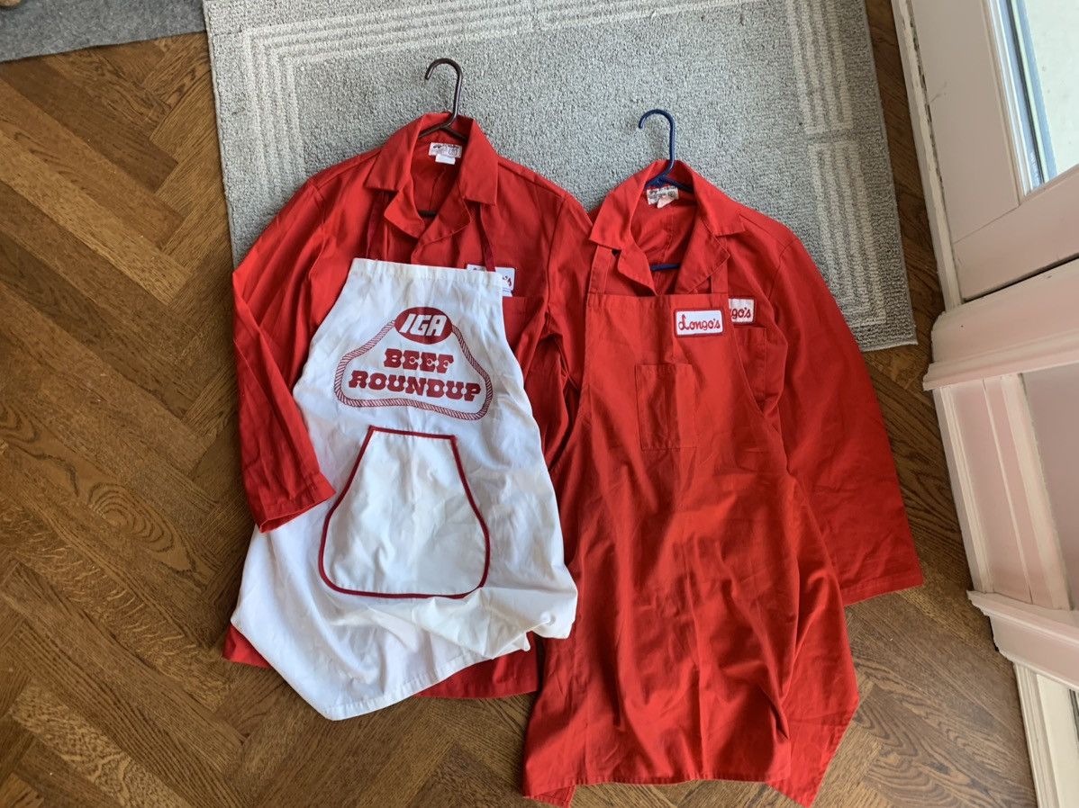 Vintage 80s Vintage Matching Set Double Jacket Lab Chore Work Trench Size US M / EU 48-50 / 2 - 20 Thumbnail