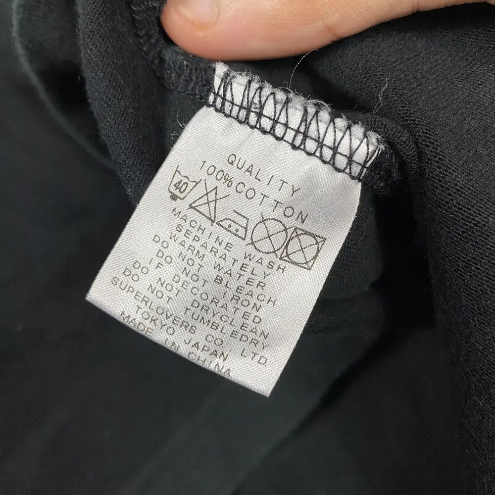Japanese Brand Vintage SUPER LOVERS I LOVE UK TOKYO Streetwear Punk Tee Size US M / EU 48-50 / 2 - 7 Thumbnail