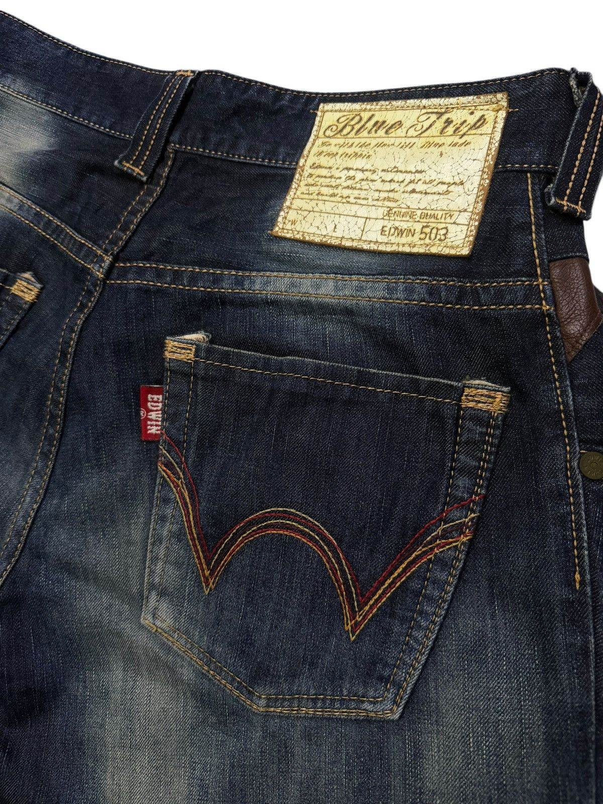 Vintage Edwin Blue Trip 503 Japan Denim Jeans | W34