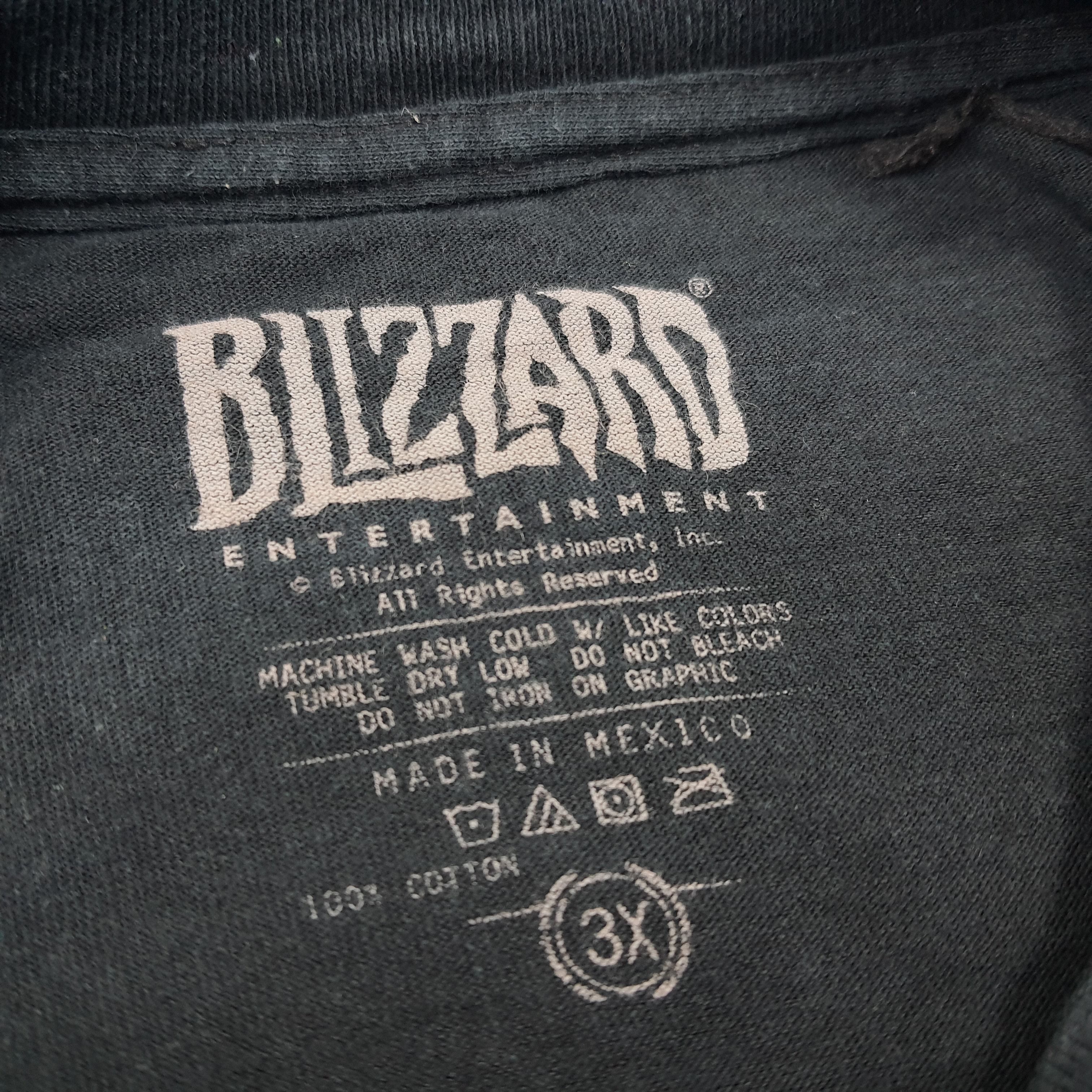 The Game × Vintage Vintage BLIZZARD World of Warcraft Mists of Pandaria Tshirt Size US XXL / EU 58 / 5 - 5 Thumbnail