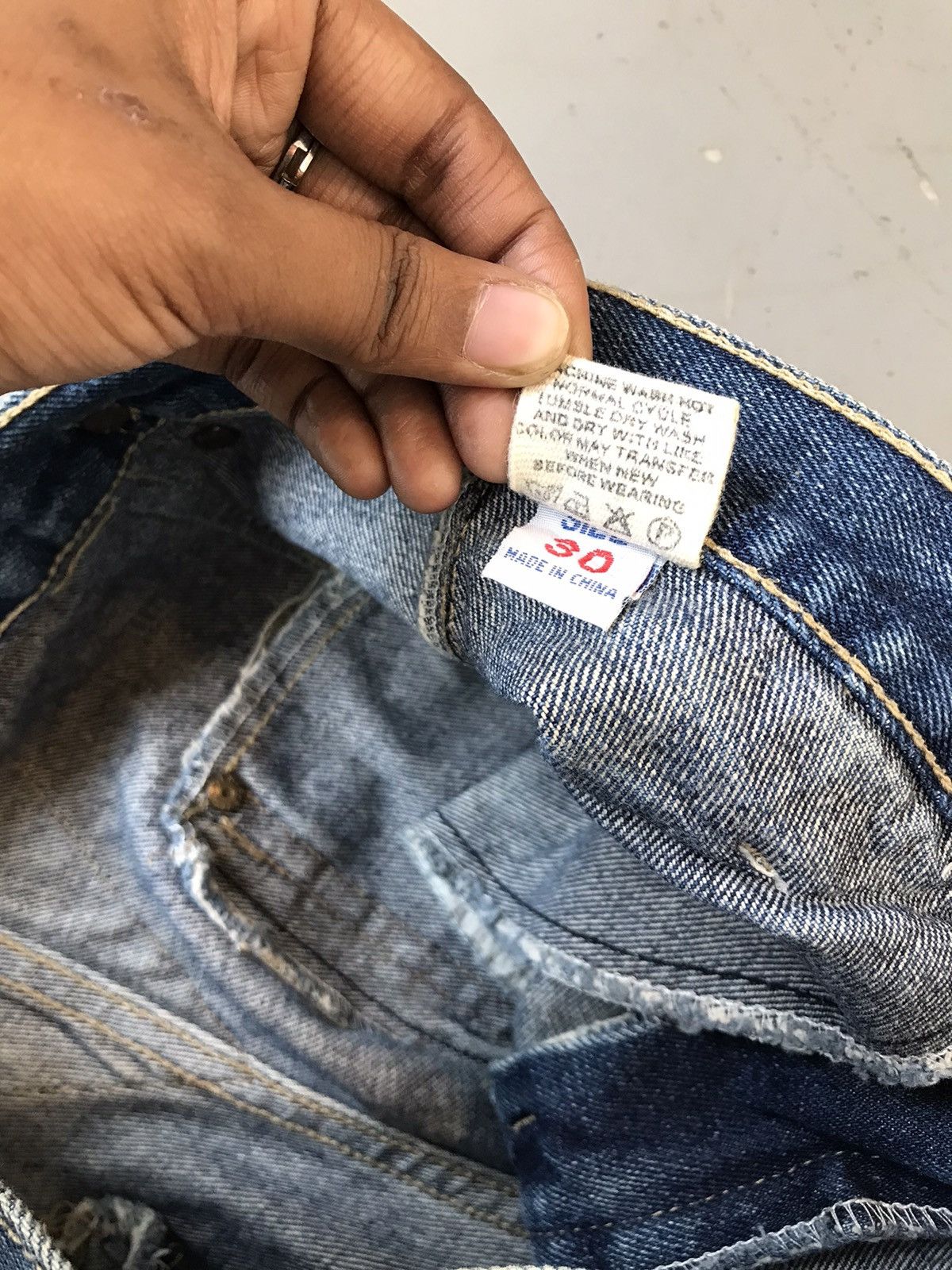 Japanese Brand × Vintage Vintage Evisu inspired seagull buckle belt straight denim Size US 30 / EU 46 - 7 Thumbnail