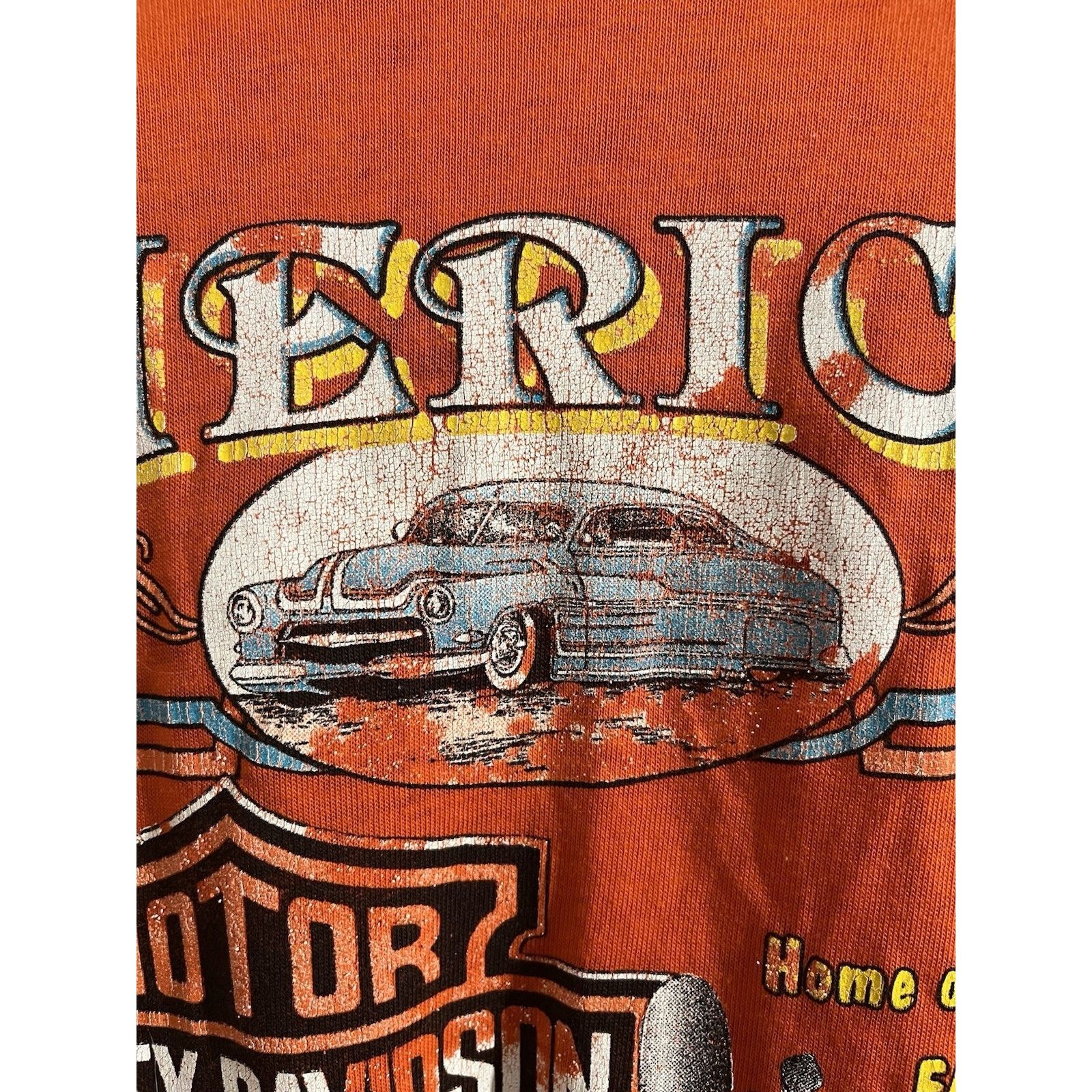 Harley Davidson Vtg Harley Davidson American Ann Arbor Michigan Polo 1990 Size US XXL / EU 58 / 5 - 10 Thumbnail