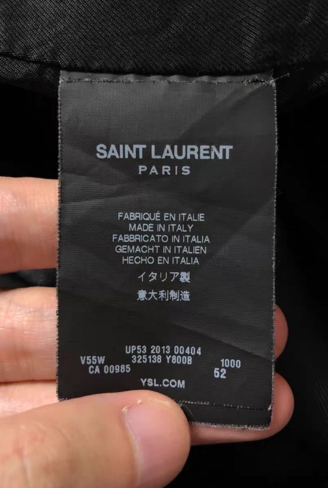 Saint Laurent Paris Saint Laurent SLP FW13 OG Black & White Varsity Jacket Size US L / EU 52-54 / 3 - 7 Thumbnail