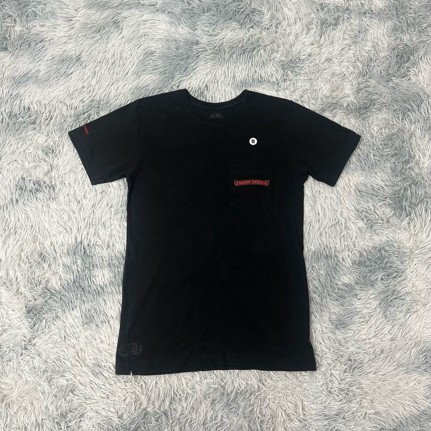 Chrome Hearts Chrome Hearts Red Logo Pocket T-Shirt US M Size US M / EU 48-50 / 2 - 1 Thumbnail