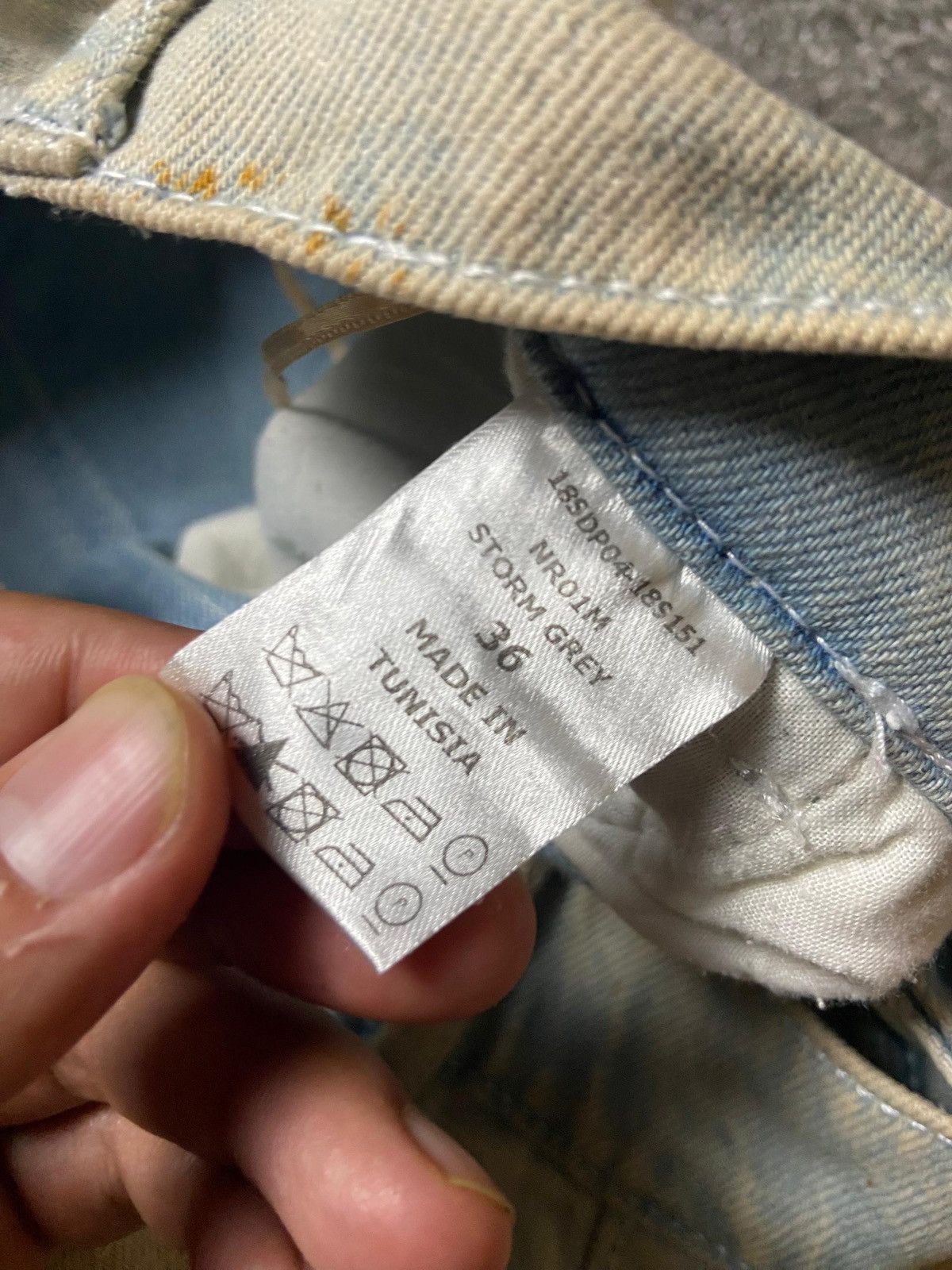 Japanese Brand × Seditionaries × Vintage Chloe Pre-Owned Flared Wide Leg Jeans (131) Size 27" / US 4 / IT 40 - 9 Thumbnail