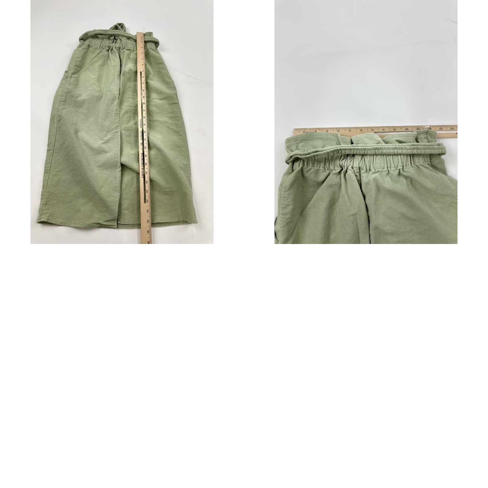 Vintage Anthropologie Maeve Skirt Women’s Small S Green Belted Pencil Belted Size 28" / US 6 / IT 42 - 8 Thumbnail