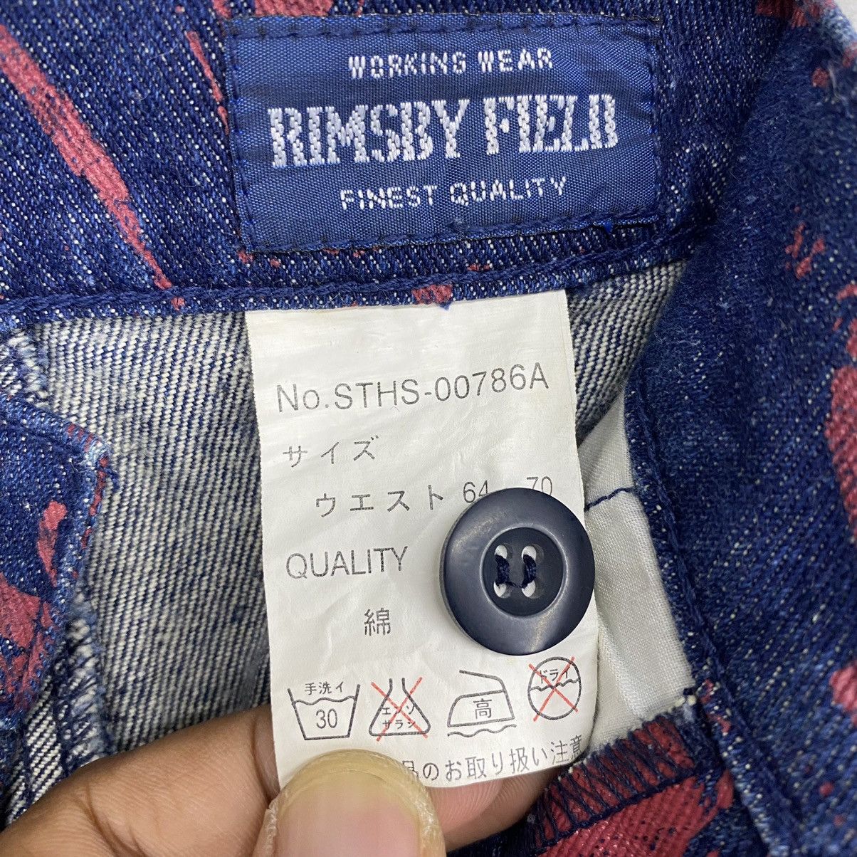 Hysteric Glamour FLARE JEANS RIMSBY FIELD FULL PRINT Size US 31 - 10 Thumbnail
