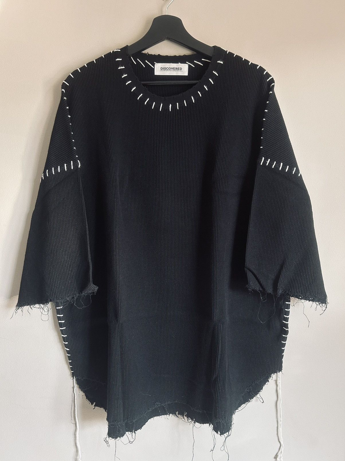 DISCOVERED DISCOVERED Damage Waffle Knit Tee Size US M / EU 48-50 / 2 - 1 Thumbnail