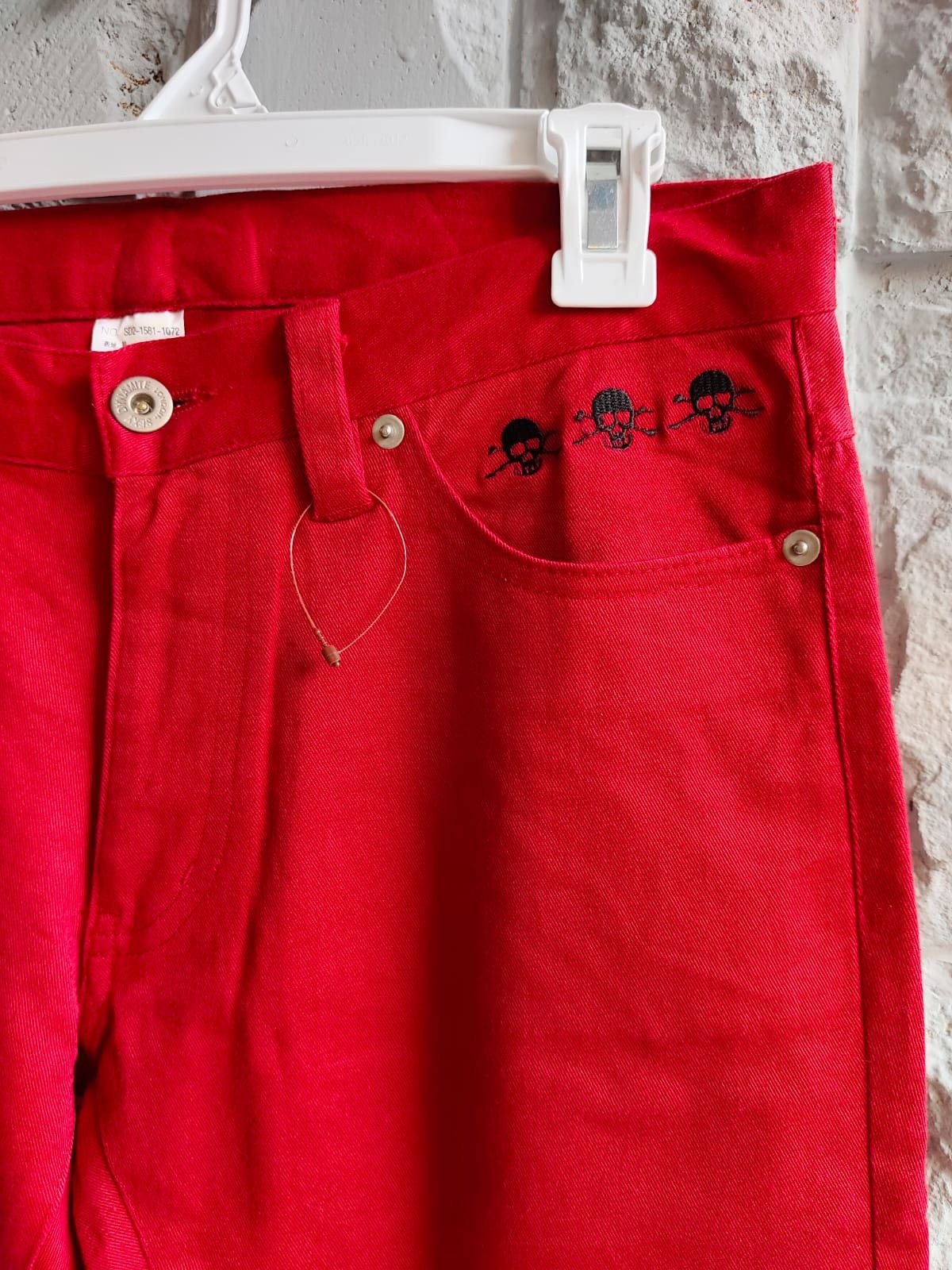 Seditionaries × Vintage 💥Sexy Dynamite London Skull Embroidered Seditionaries Pants Size US 30 / EU 46 - 5 Thumbnail