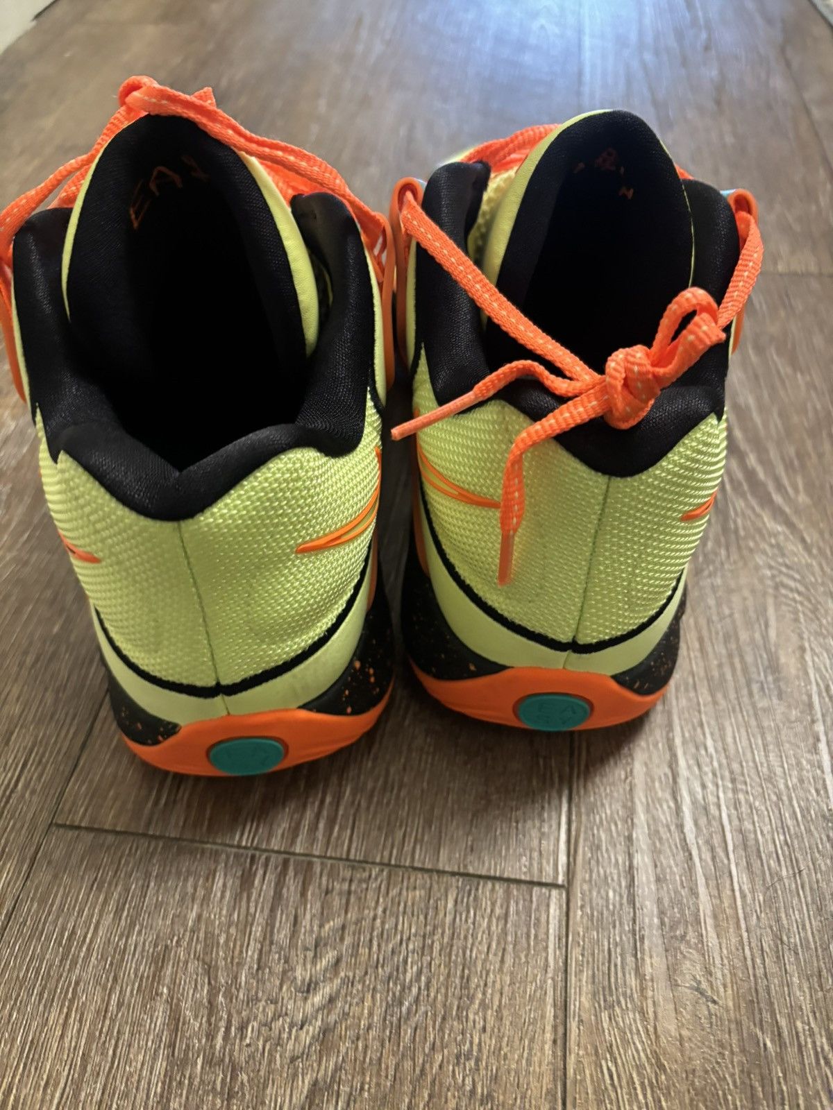 Nike Nike KD 18 Clear Jade Liquid Lime Size US 11.5 / EU 44-45 - 4 Thumbnail