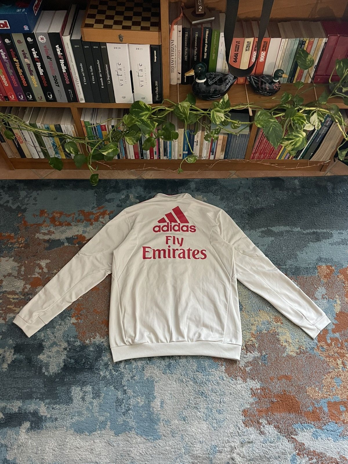 Adidas Adidas A.C Milan Vintage Track Jacket Medium Size US M / EU 48-50 / 2 - 3 Thumbnail