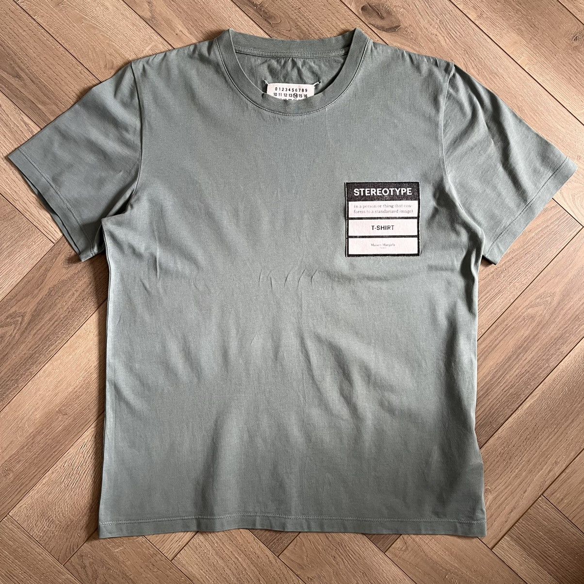 Maison Margiela STEREOTYPE Tシャツ 48 MAISON MARGIELA STEREOTYPE PRINT T SHIRT | eBay