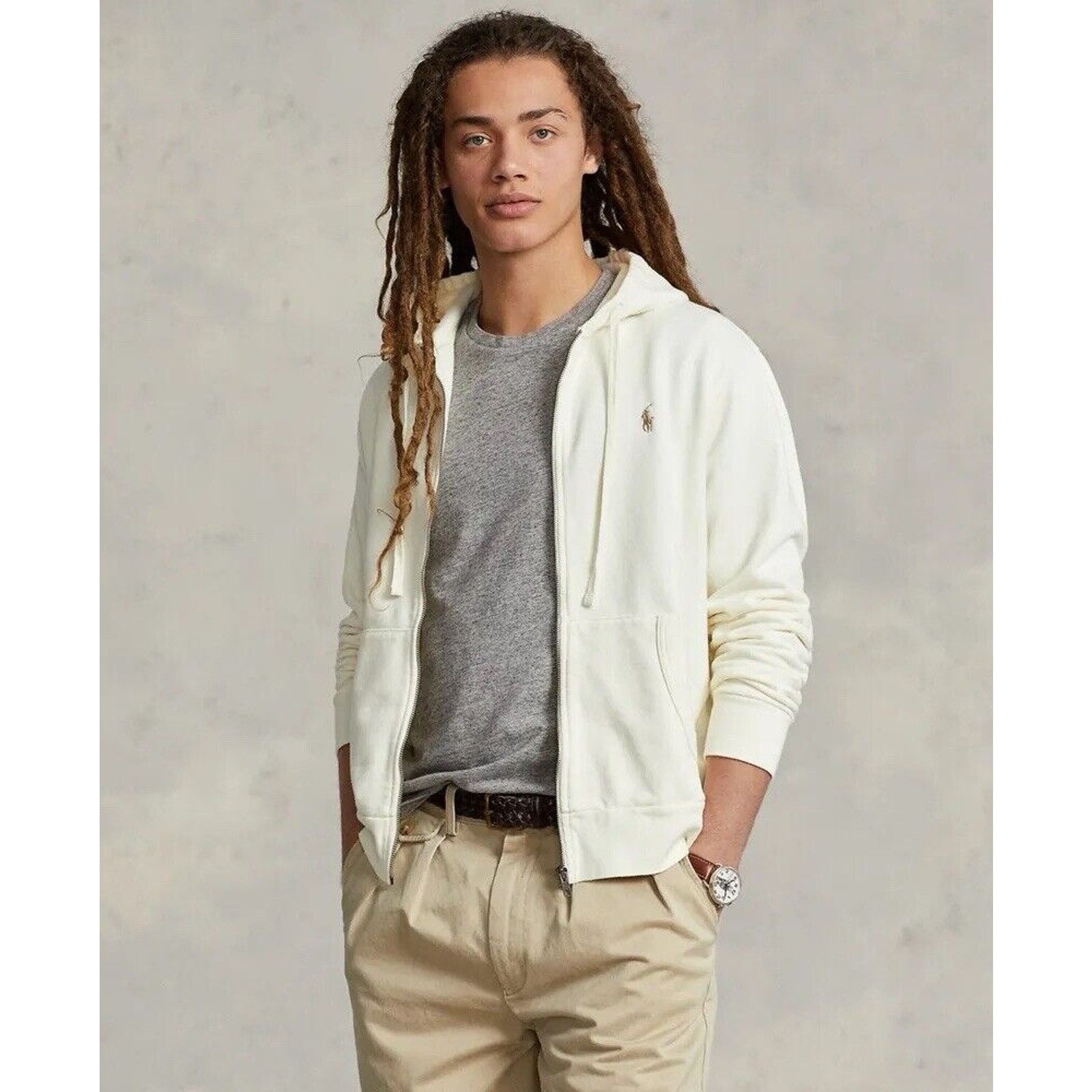 Ralph Lauren NWT Ralph Lauren Polo men Large Double Knit Full Zip Hoodie Size US L / EU 52-54 / 3 - 8 Thumbnail