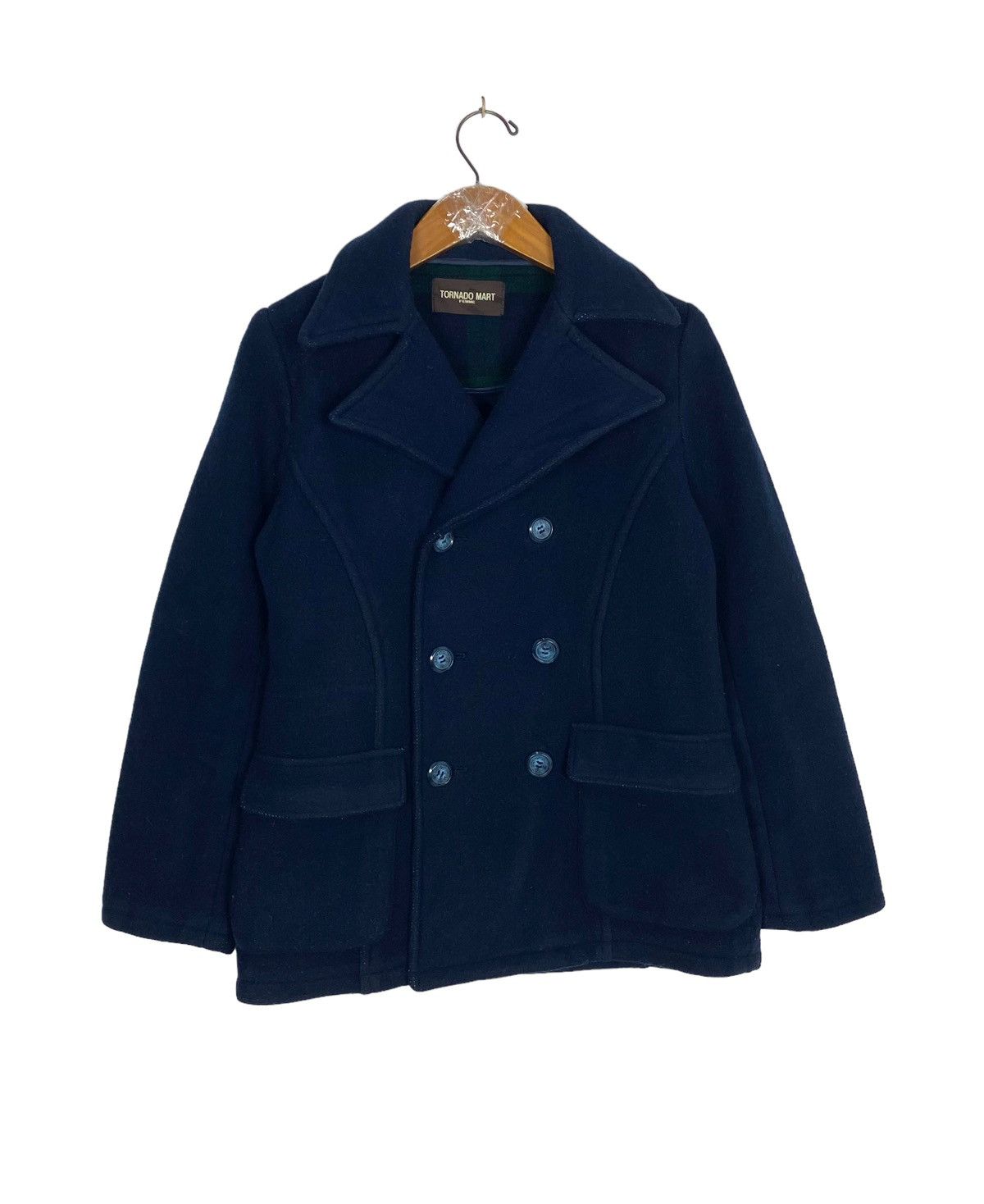 Tornado Mart Rare‼️ Tornado Mart Femme Wool Pea Coat Size S / US 4 / IT 40 - 1 Thumbnail