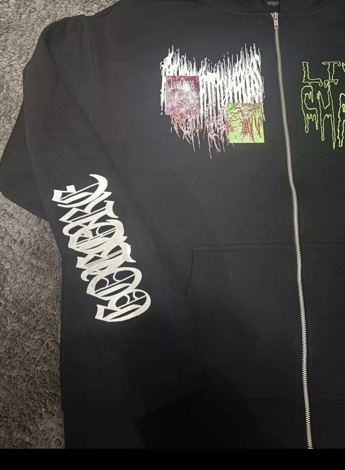 Ken Carson Ken Carson Europe exclusive tour Merch a great chaos tour Size US XXL / EU 58 / 5 - 7 Thumbnail